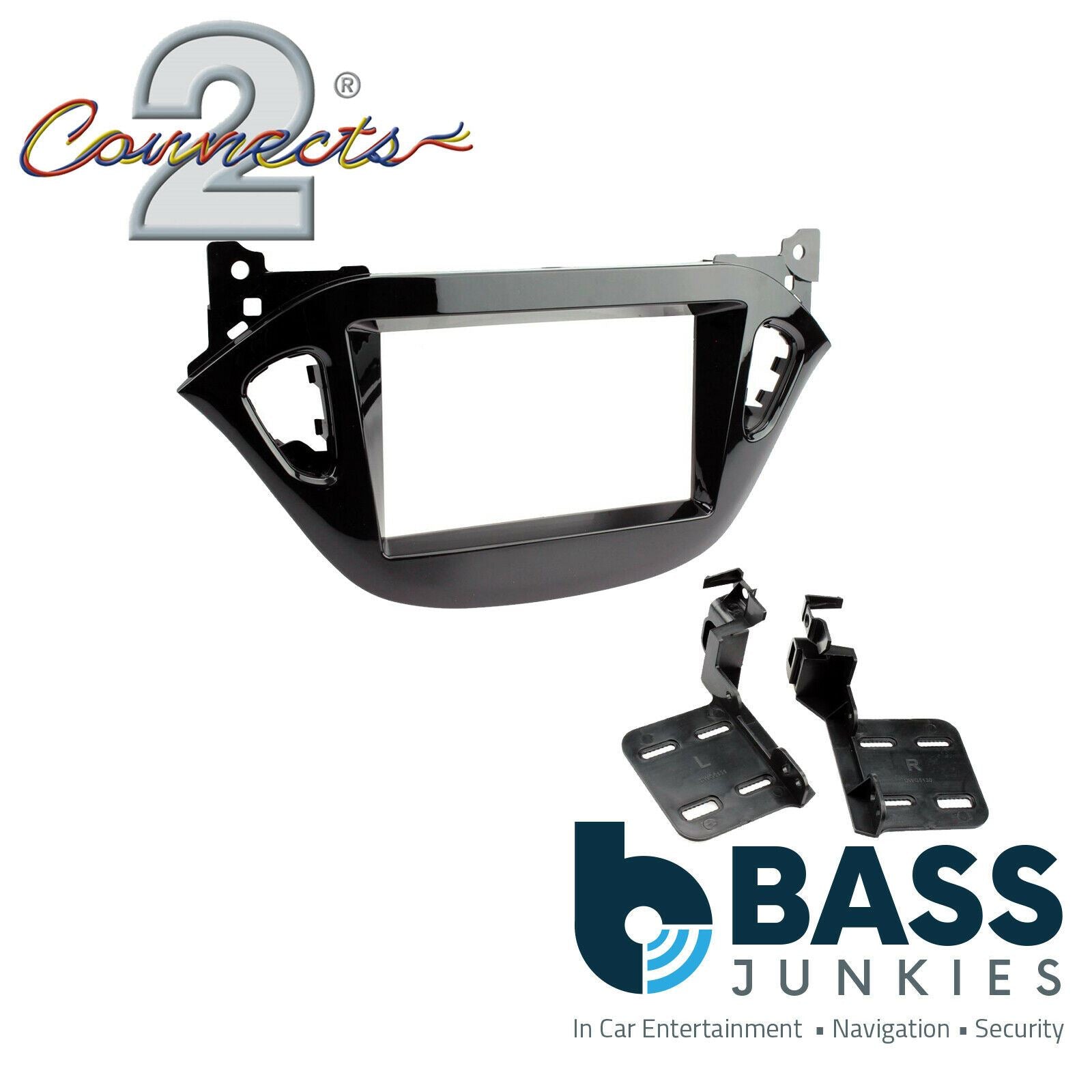 Connects2 CT23VX57 - Vauxhall Corsa 2017 Onwards Double Din Fascia Panel