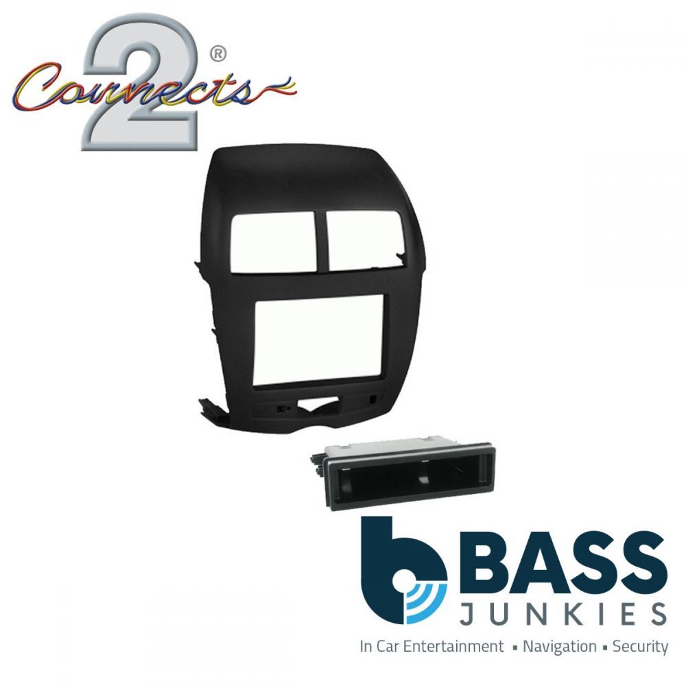 Connects2 CT23MT13 Mitsubishi ASX Outlander-Sport Car Stereo Double Din Fascia Panel