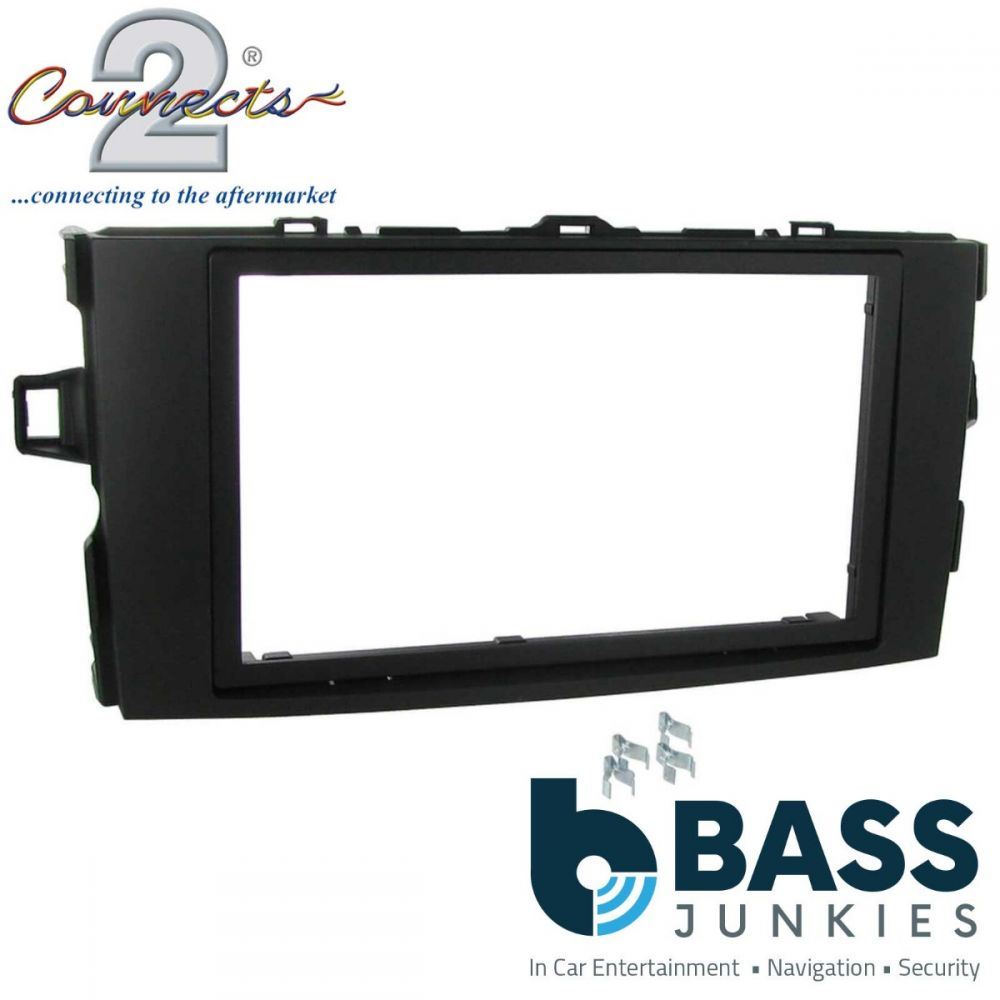 Connects2 CT24TY34 - Toyota Auris 2007 - 2013 Double Din Fascia Panel