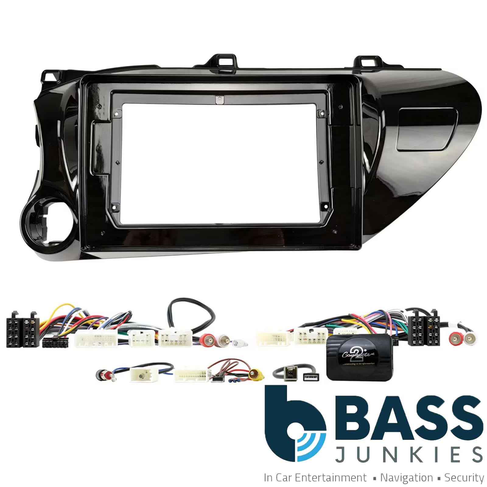 9" Android Car Radio Fascia Panel & Interface for Toyota Hilux LHD 2014 - 2019
