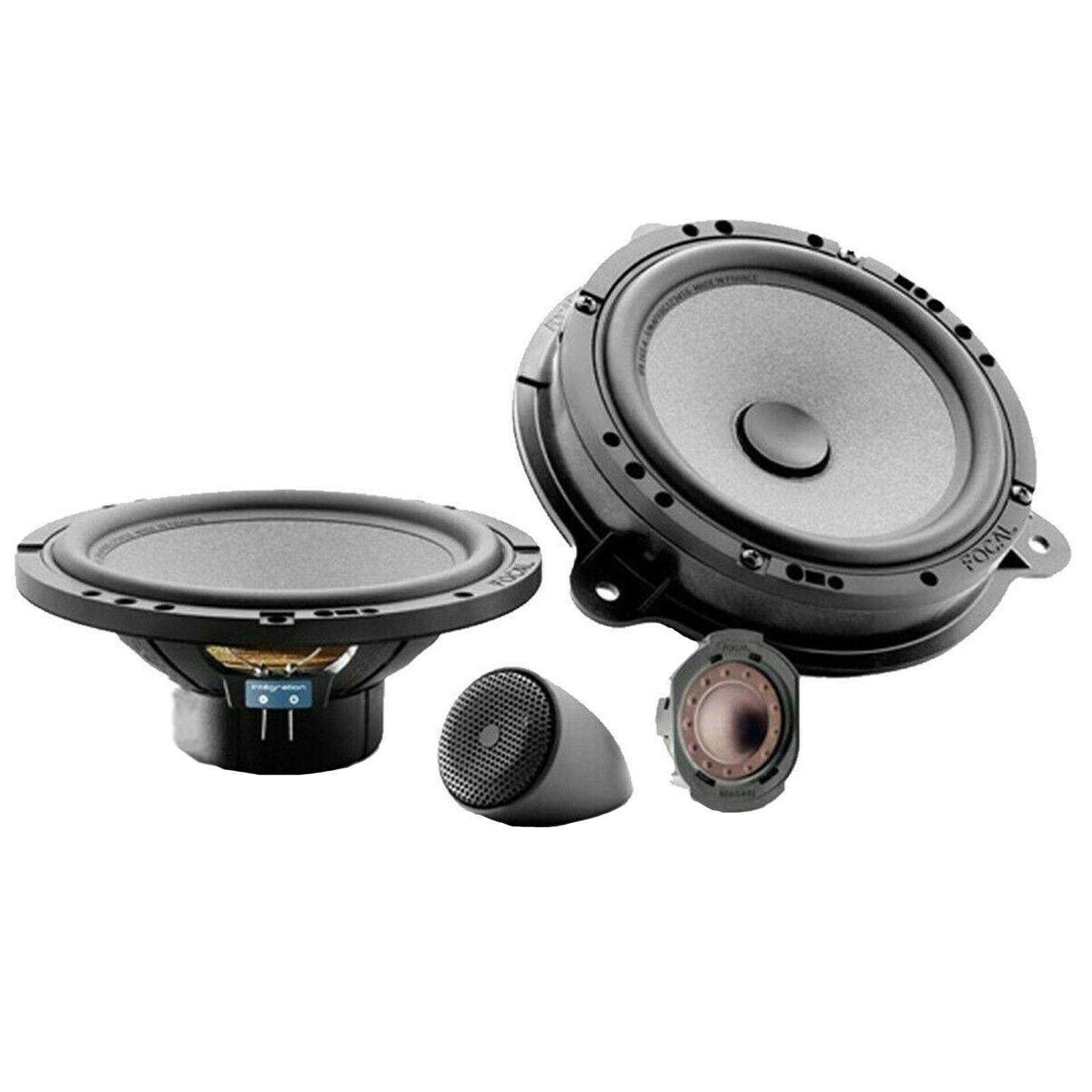 Focal 6.5" 240 Watts Component Car Speaker Kit For Dacia Dokker Van 2021-21