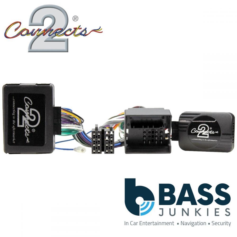 Connects2 CTSBM007.2 - BMW 3 / 5 Series X3 X5 Z4 & Mini Active Systems Car Stereo Radio Steering Wheel Interface Stalk Control