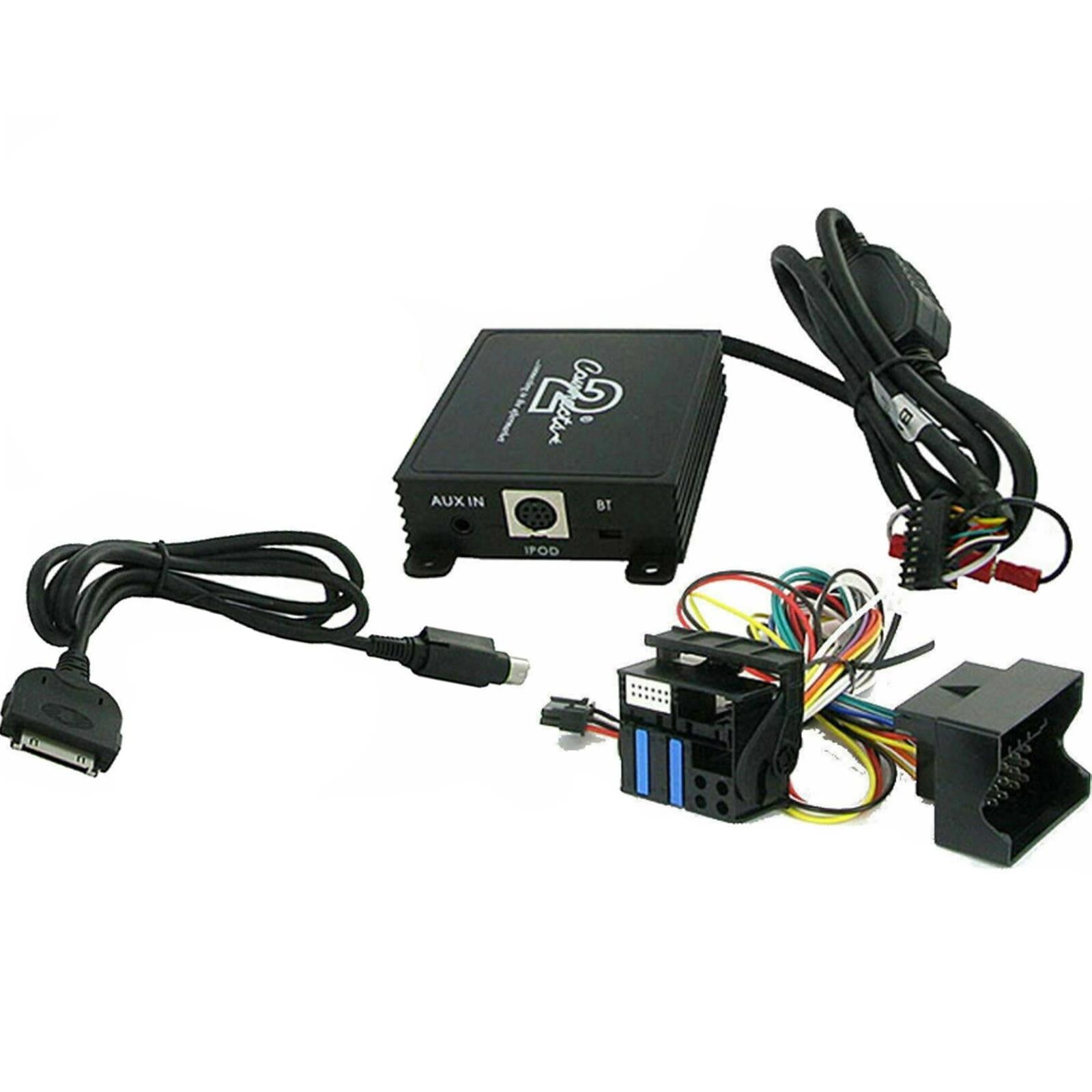 CTABMIPOD010 iPod/iPhone & AUX Interface for BMW 3 Series E46 96–06 (Flat Pin)
