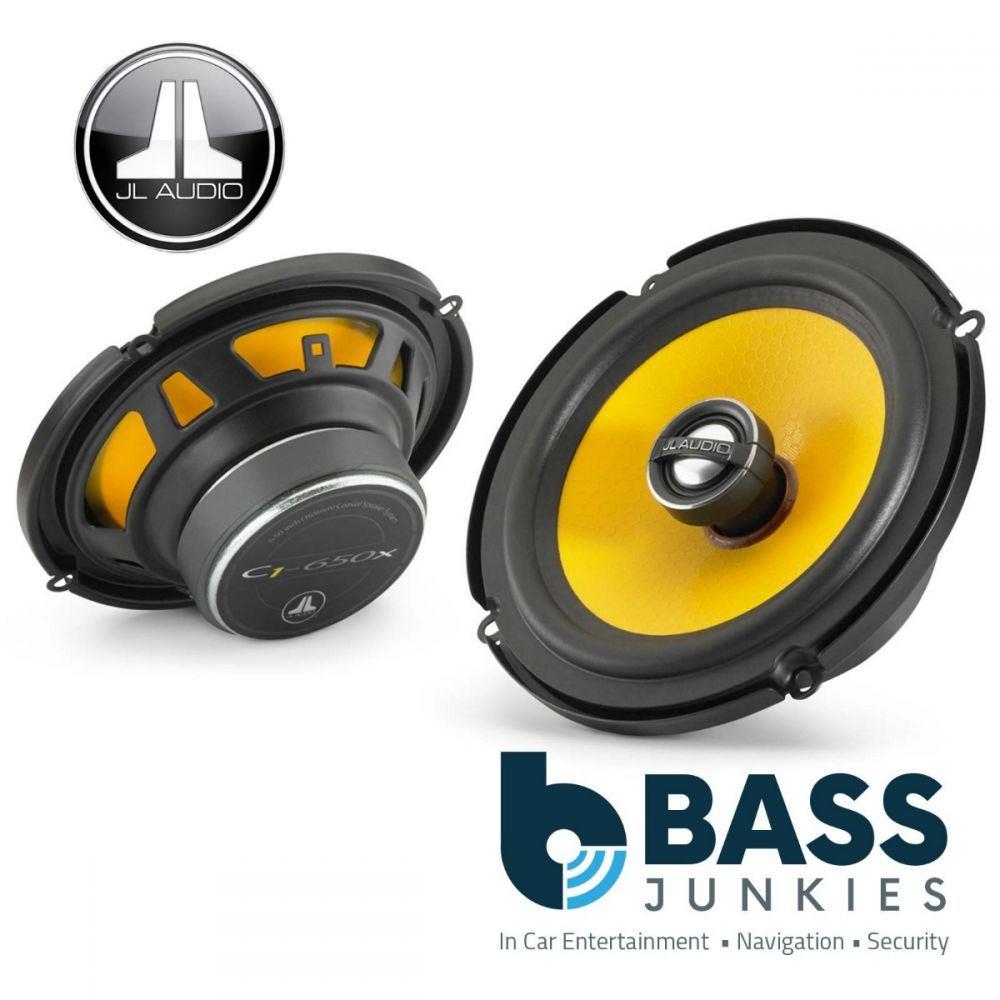 JL C1-650X 6.5" 450 Watts  Door Speakers & Fitting Kit to Fit Mercedes Vito W447