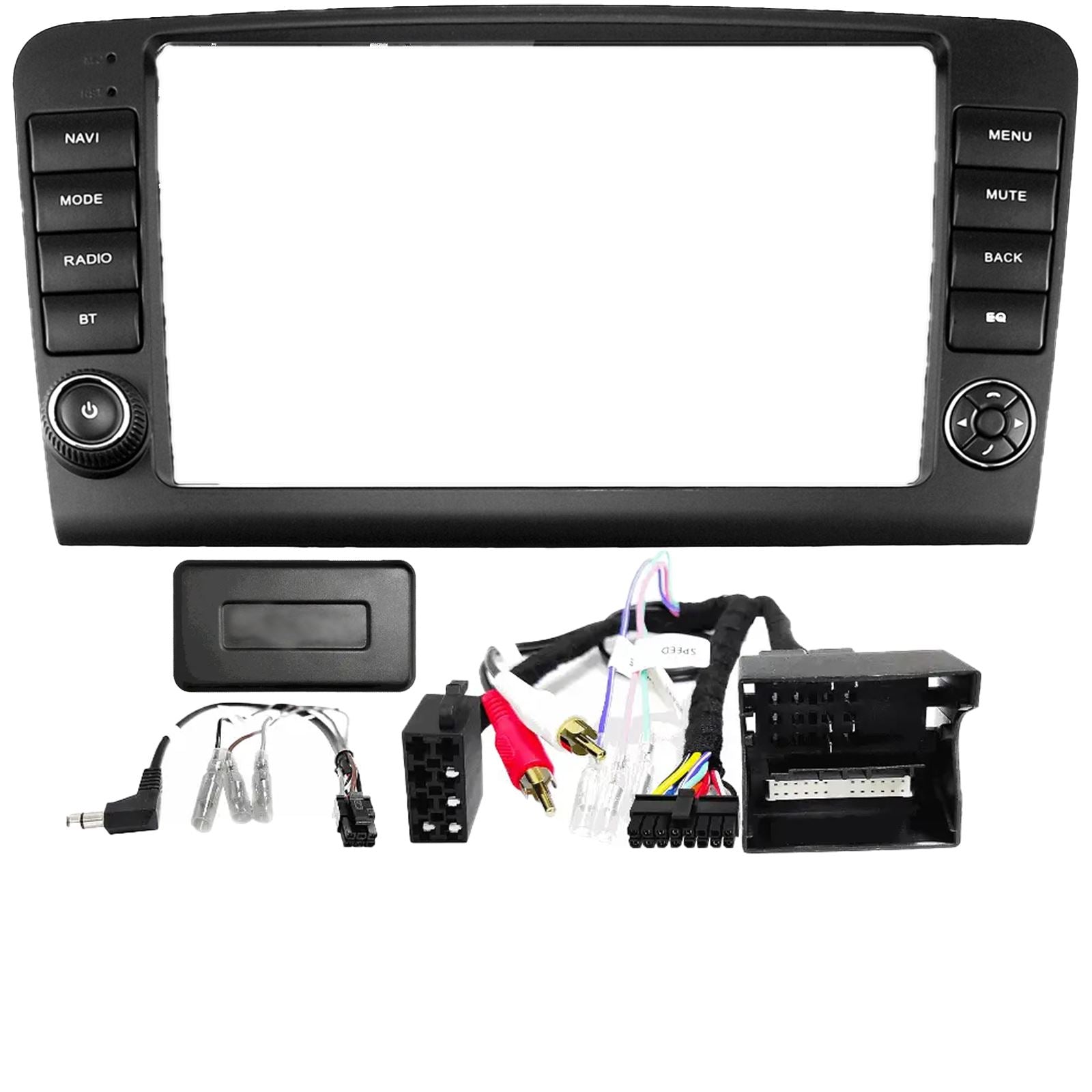 For Mercedes ML GL Most Amplified 06 - 12 Fascia Panel For  9" Android Car Radio