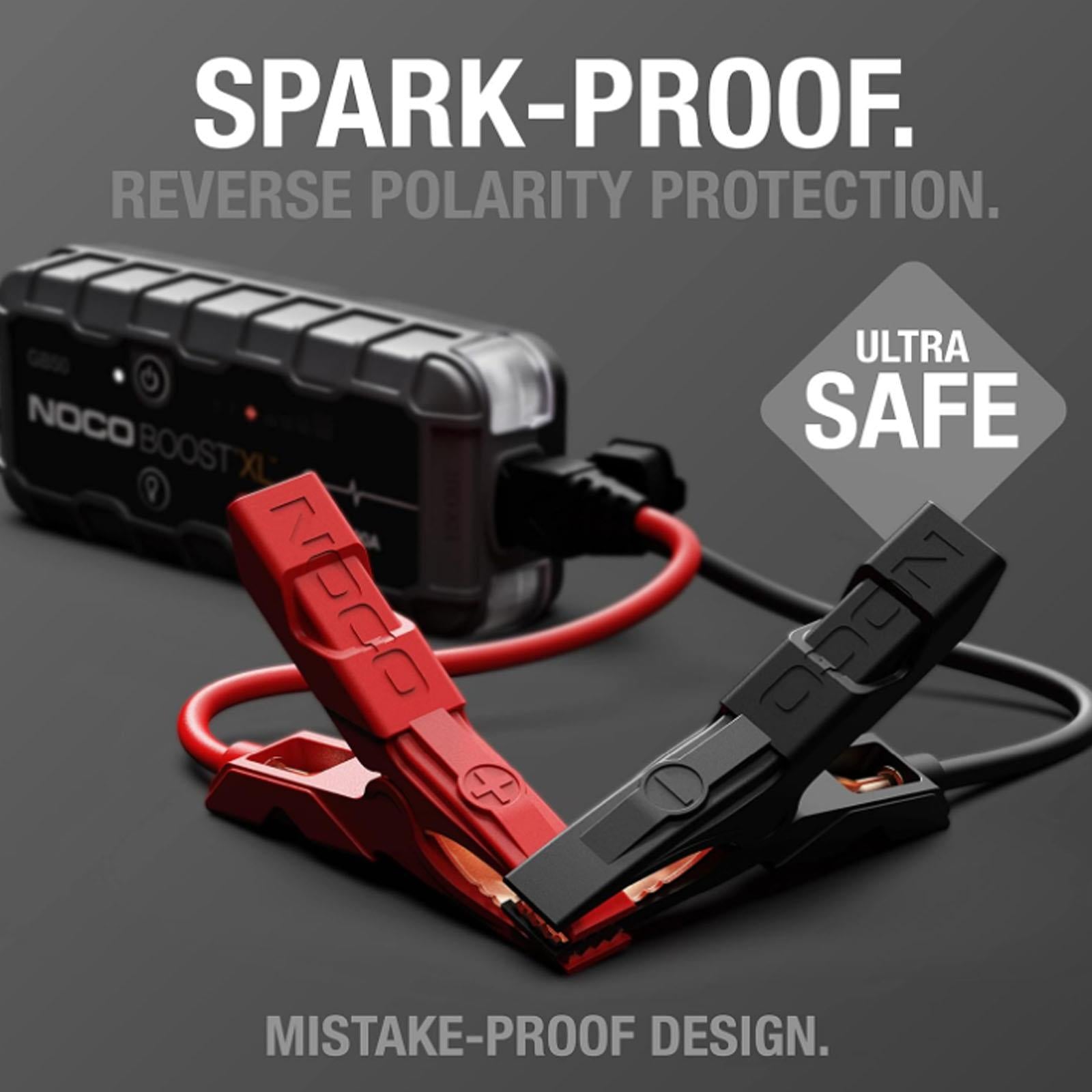 NOCO GB50 - 1500A UltraSafe Lithium Jump Starter Power Bank 12V