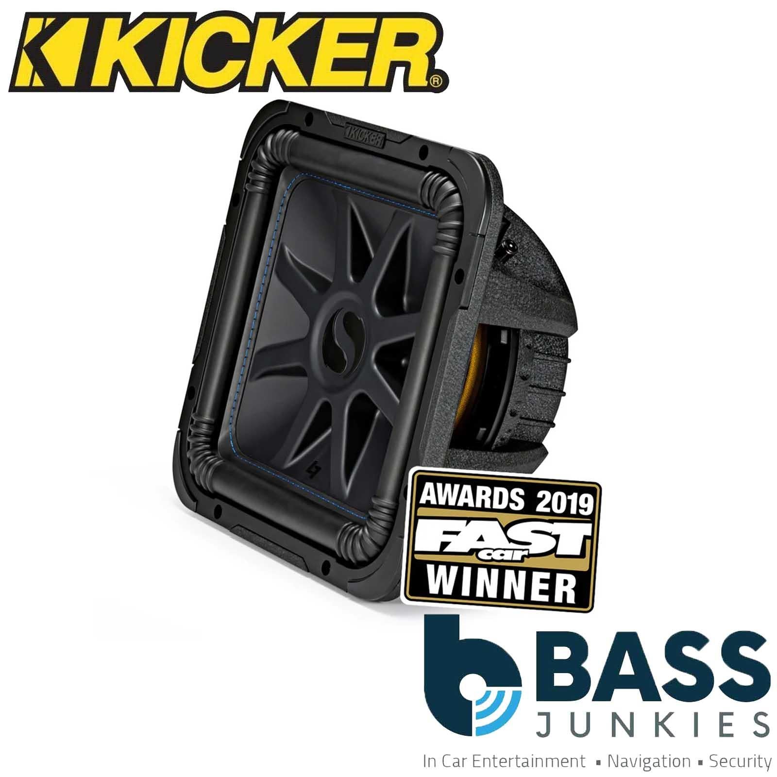 Kicker 44L7S122 - 1500 Watts 12" Solo-Baric L7S Square 2 Ohm Sub Subwoofer