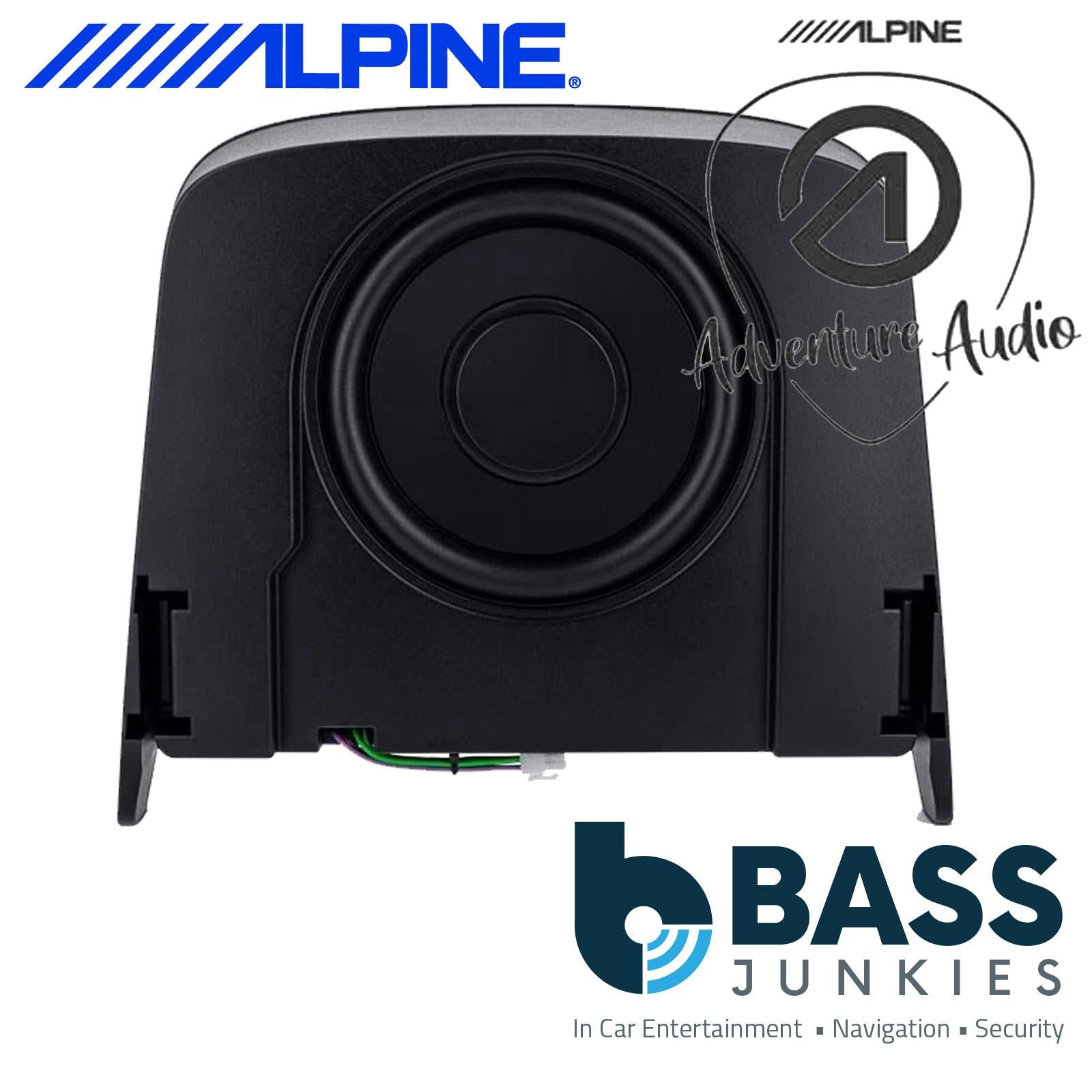Alpine SWC-D84DU SWA-150KIT - Adventure Sound Car Amplifier & Subwoofer Bass Box for Fiat Ducato 3 (7,8 Models) 2022 On