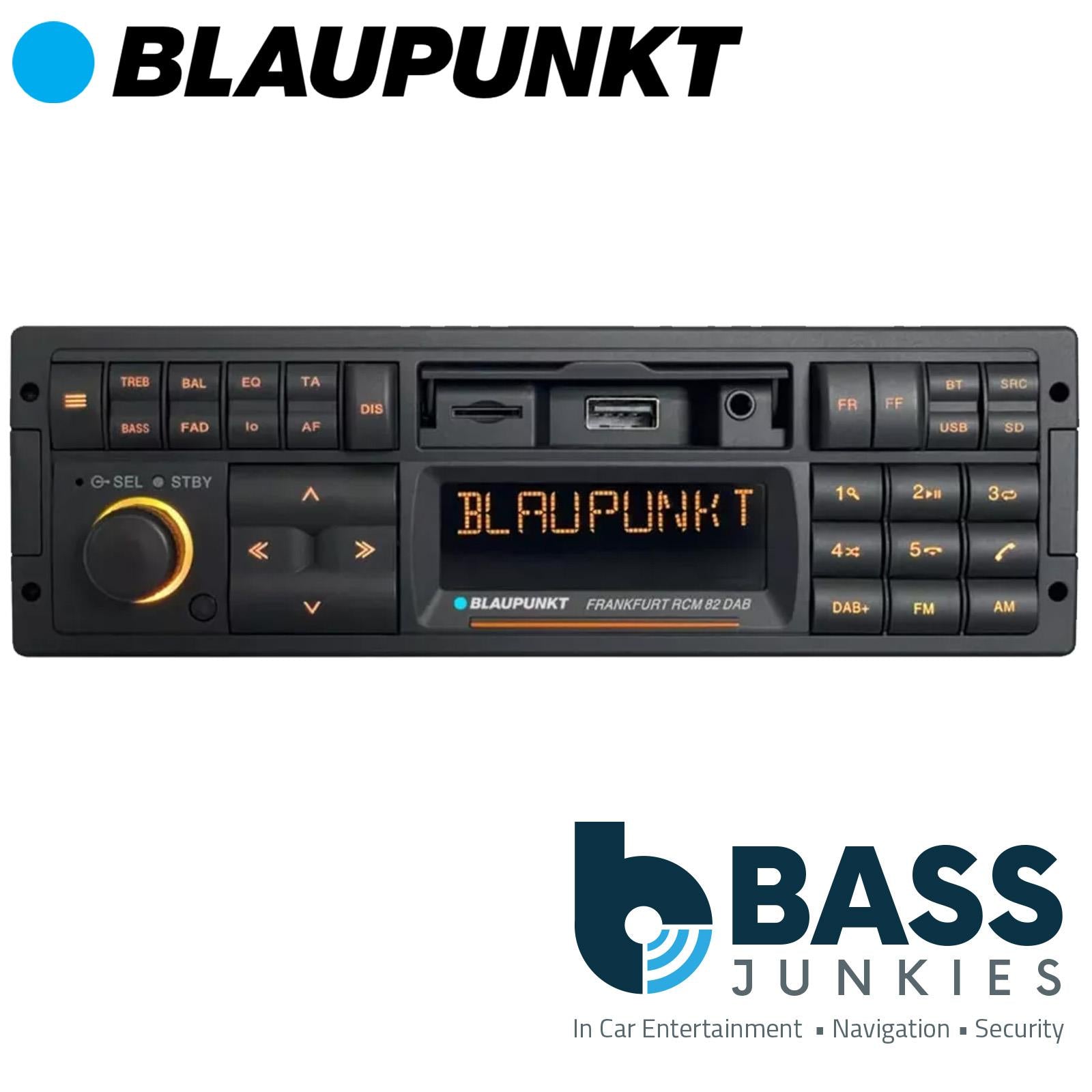 BLAUPUNKT FRANKFURT RCM 82 DAB RETRO CLASSIC CAR STEREO BLUETOOTH USB SD AUX