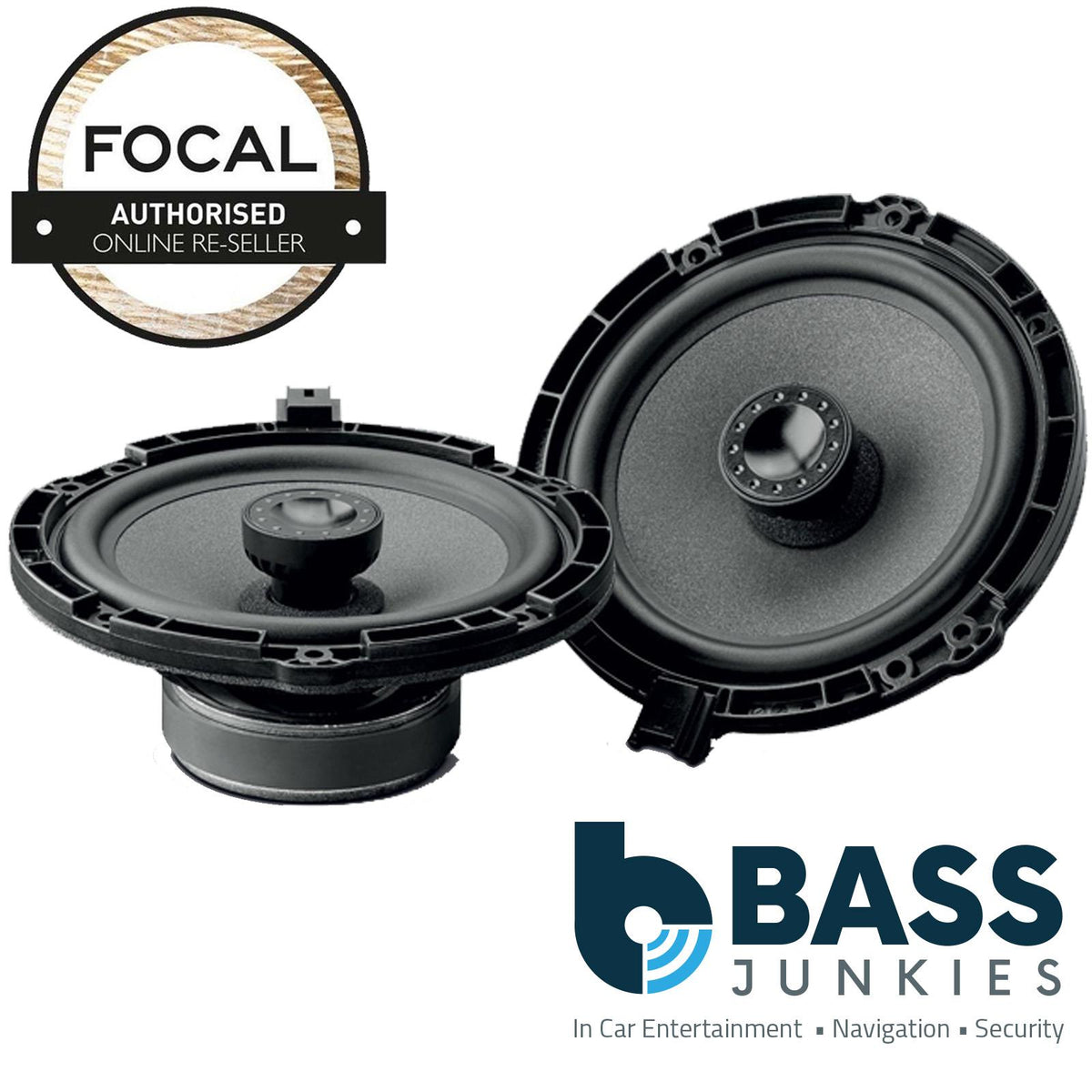Focal 6.5" 280 Watts 2-Way Coaxial Car Speakers For Peugeot 208 II 2019 On