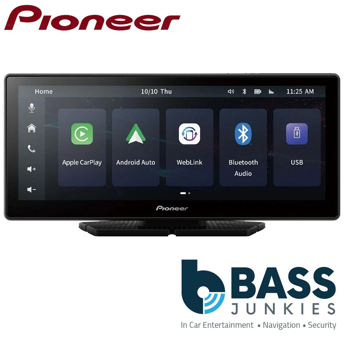 Pioneer SPH-OD880 - 8.8" On Dash Wireless CarPlay & Android With Bluetooth Dashboard Touchscreen