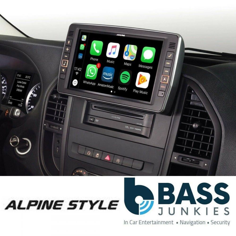 9" Alpine Style Navigation System for Mercedes Benz Vito 447