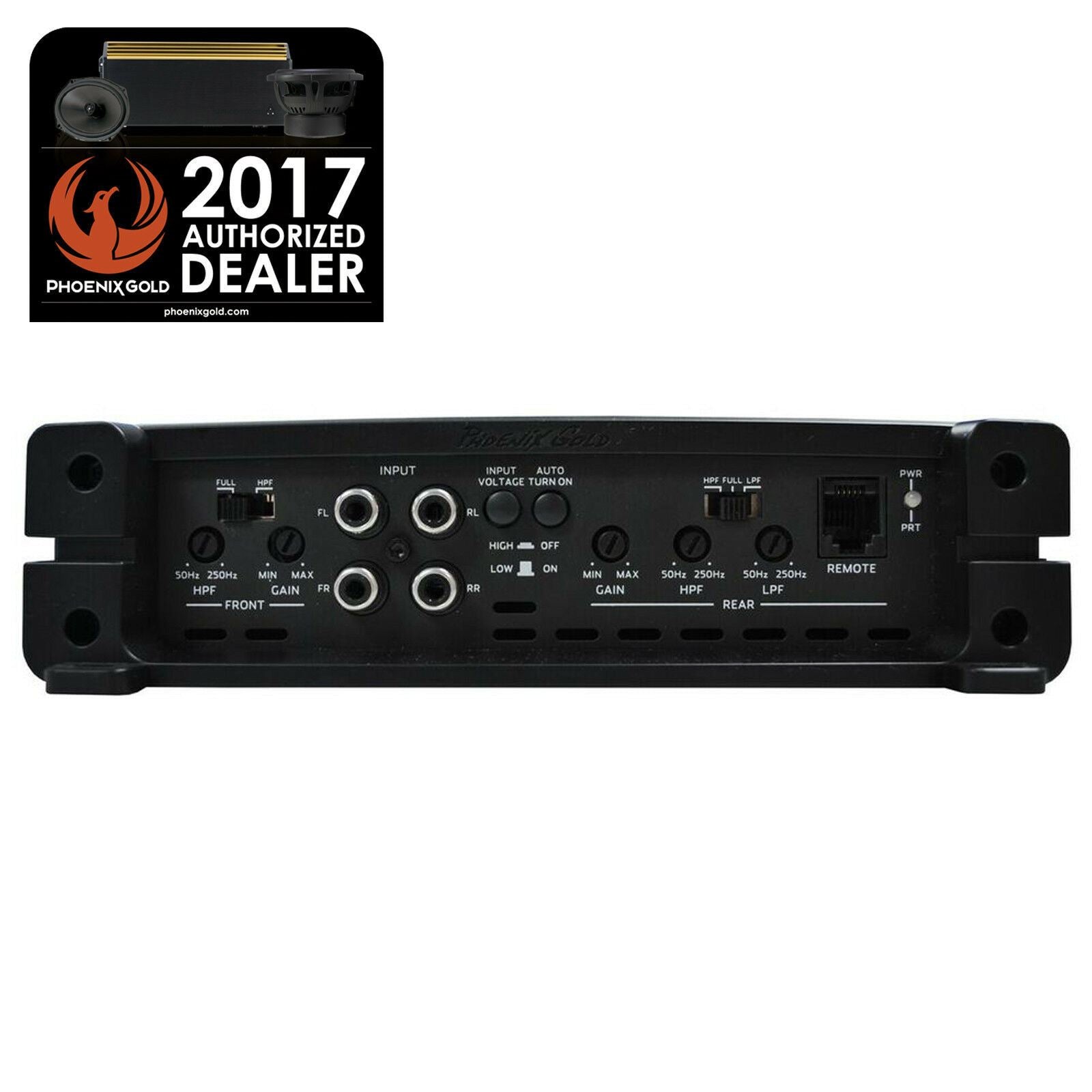Phoenix Gold Z300.4 - Z Series Class A/B 600 Watts 4 Channel Car Amp Amplifier