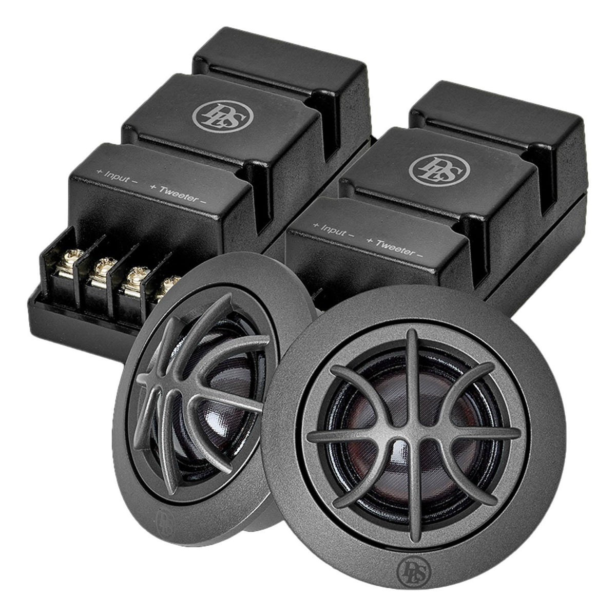 DLS Reference RCS25 1" 160 Watts Silk Dome Car Audio Tweeter Upgrade Kit