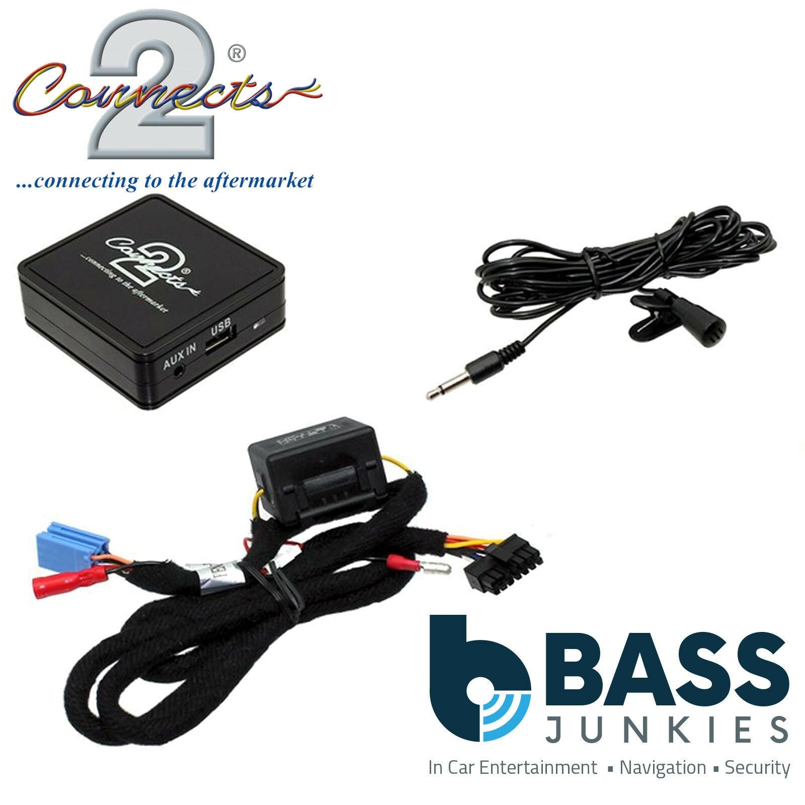 Connects2 CTARNBT003 Renault Bluetooth Streaming AUX In Handsfree Interface