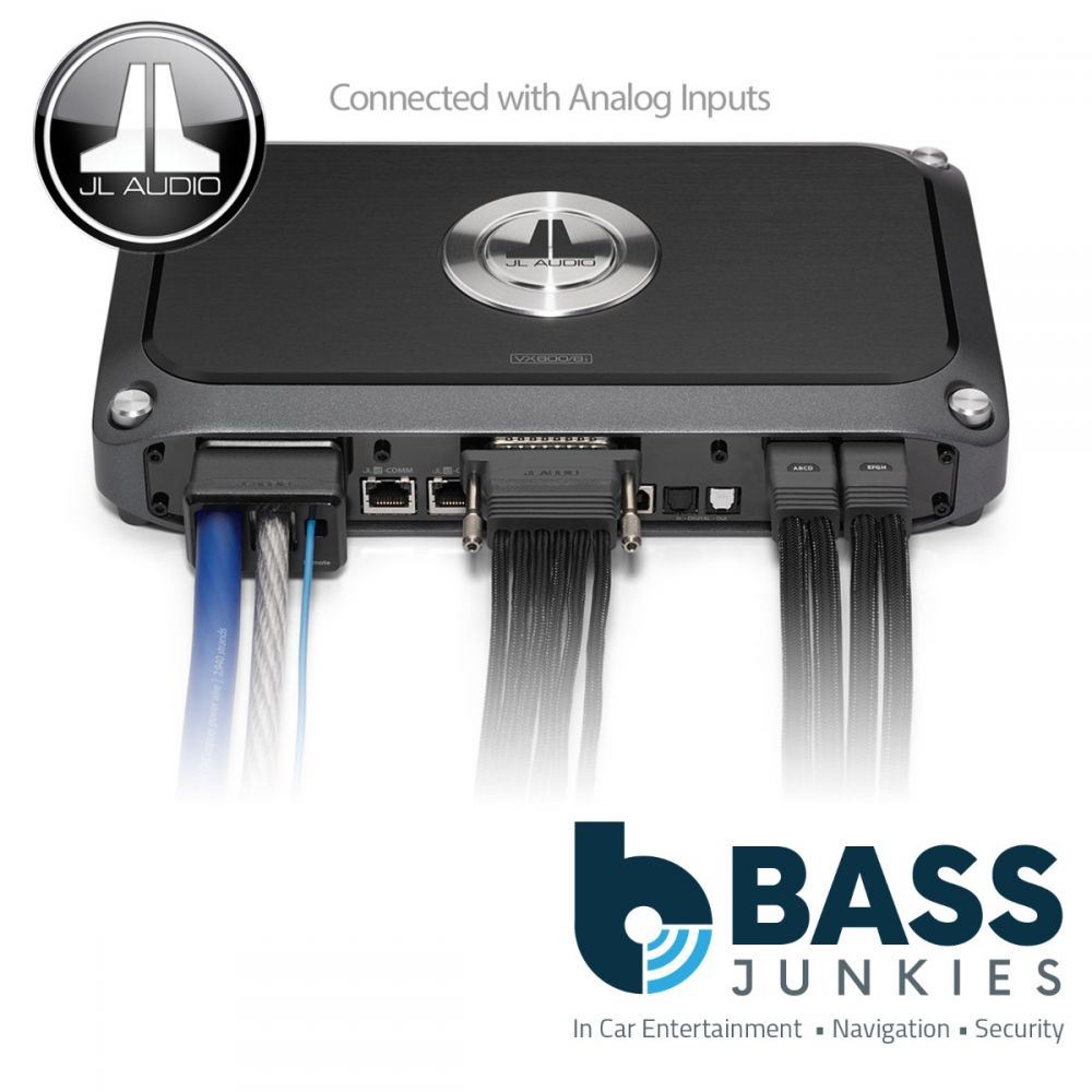 JL Audio VX800/8I 800 Watts 8-Channel Class D Car Amplifier with Integrated DSP