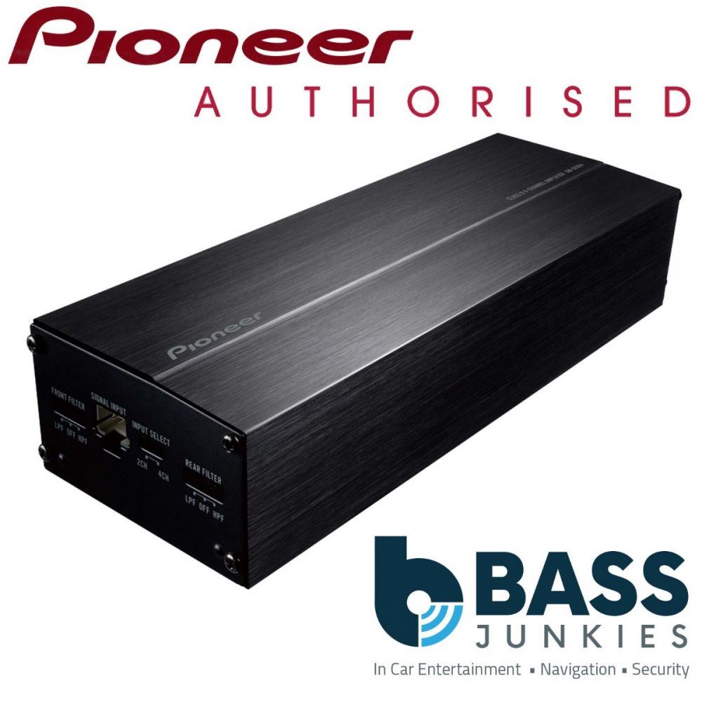 Pioneer GM-D1004 - 400 Watts 4 Channel Bridgeable Car Stereo Small Amp Amplifier