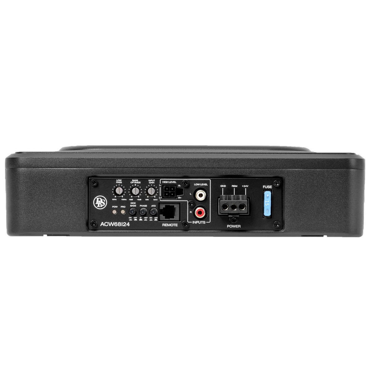 DLS ACW68i24 6x8" 250 Watts 24V Active Underseat Truck Lorry Subwoofer