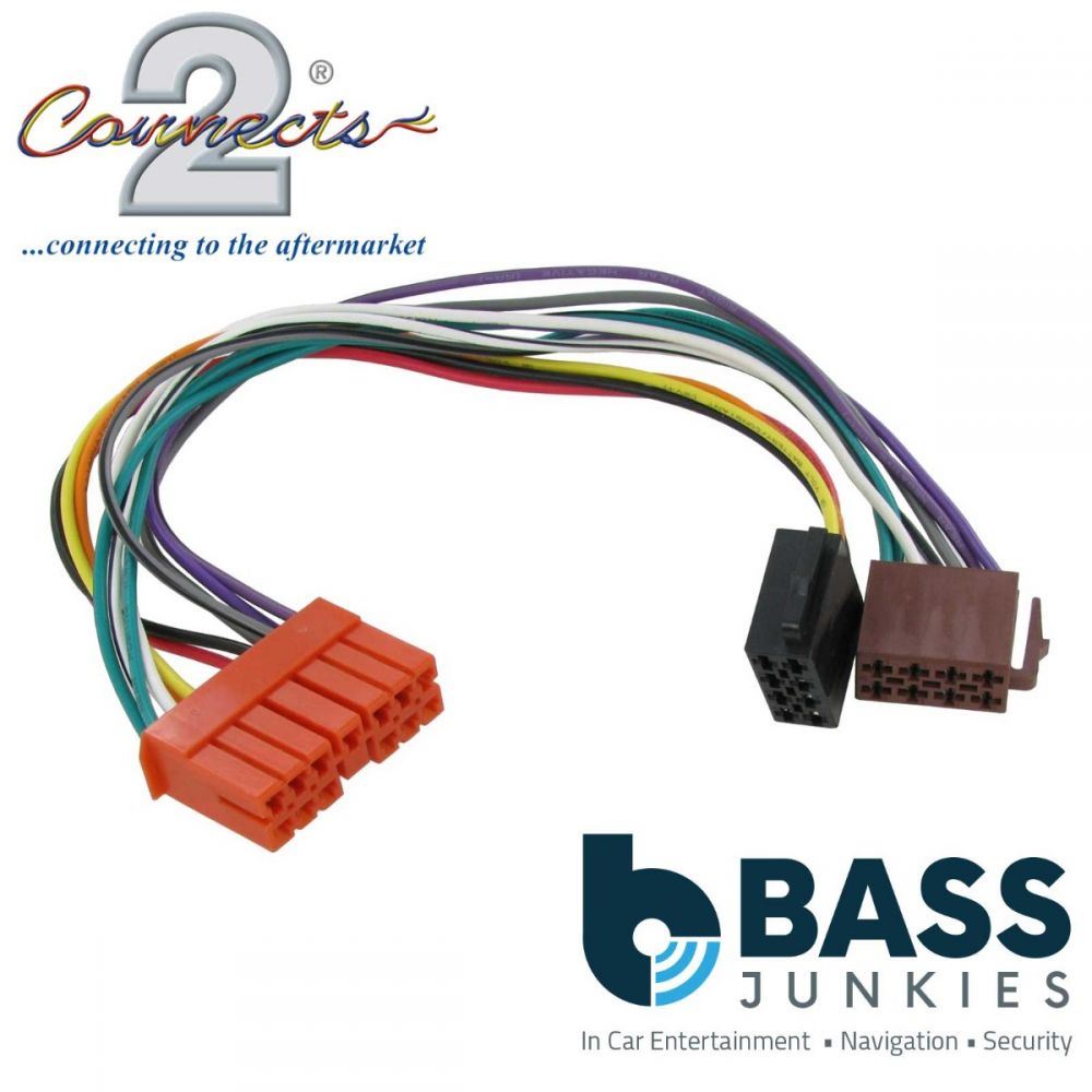 Connects2 CT20RN01 - Renault 5 19 21 25 Car Stereo Radio ISO Harness Adapter lead