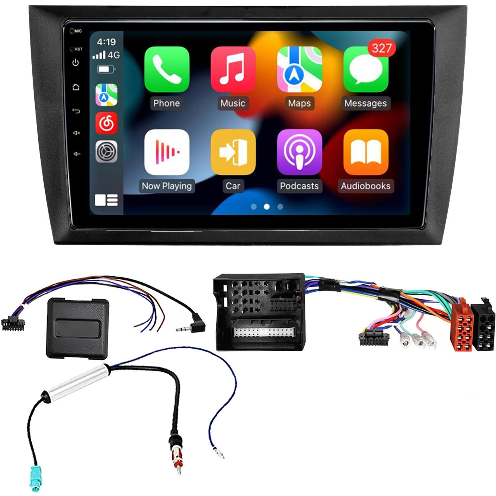 UPGRADED 9" CarPlay Android Car Stereo Kit For Volkswagen Golf MK6 2008 - 2012
