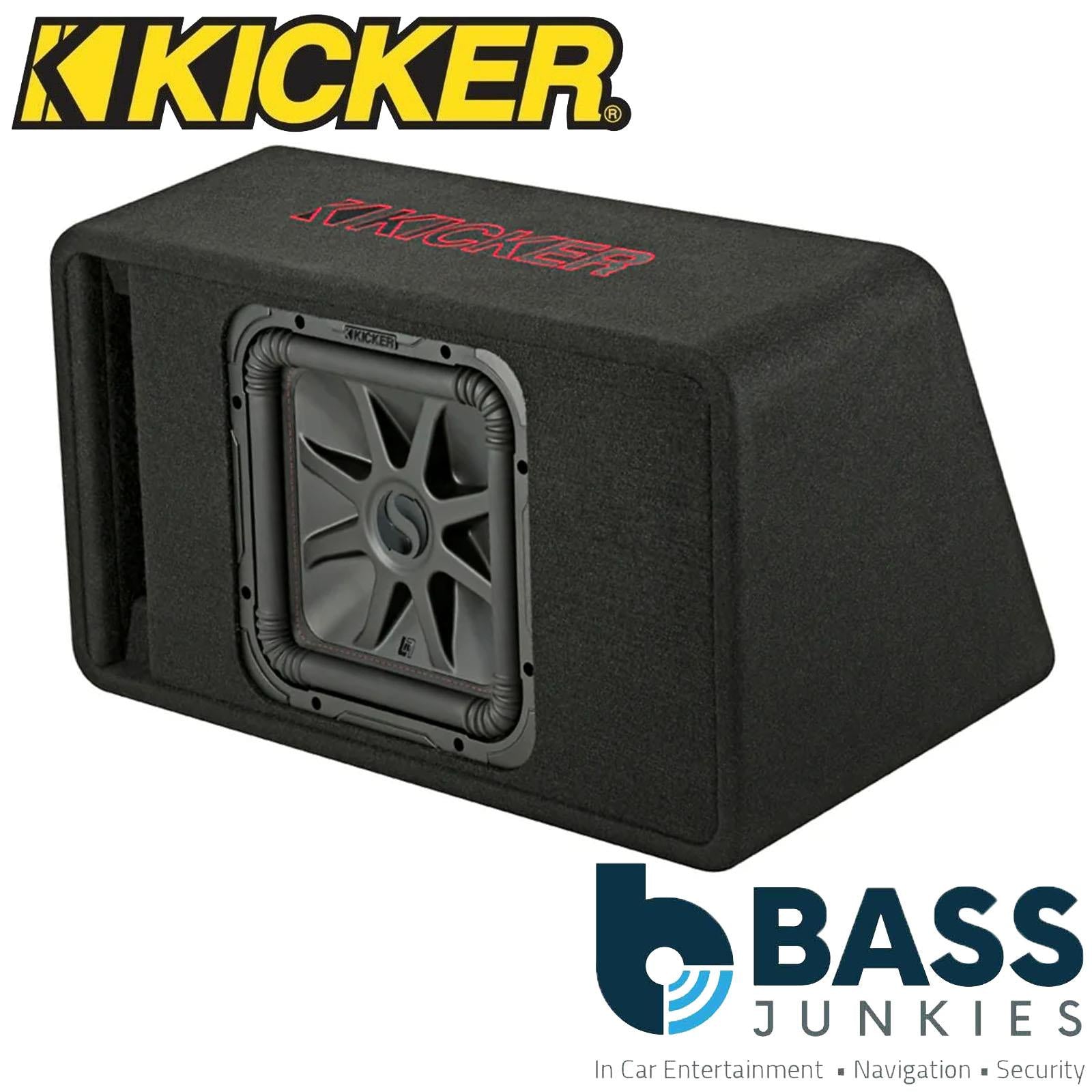 Kicker 45VL7R122 - 1200W 12" L7R Loaded Car Subwoofer Enclosure 2 Ohm