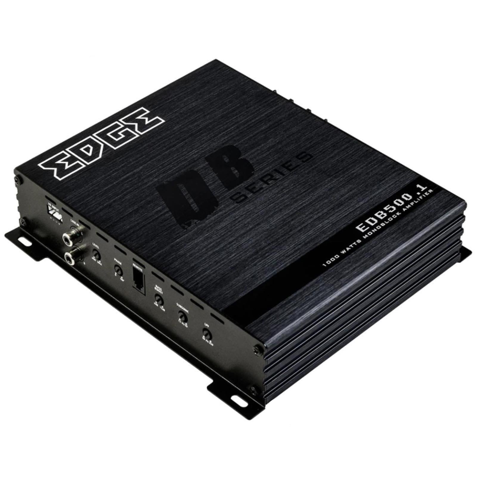 EDGE EDB500.1-E9 DB Series 1000W Monoblock Car Amplifier Class-D Sub Amp