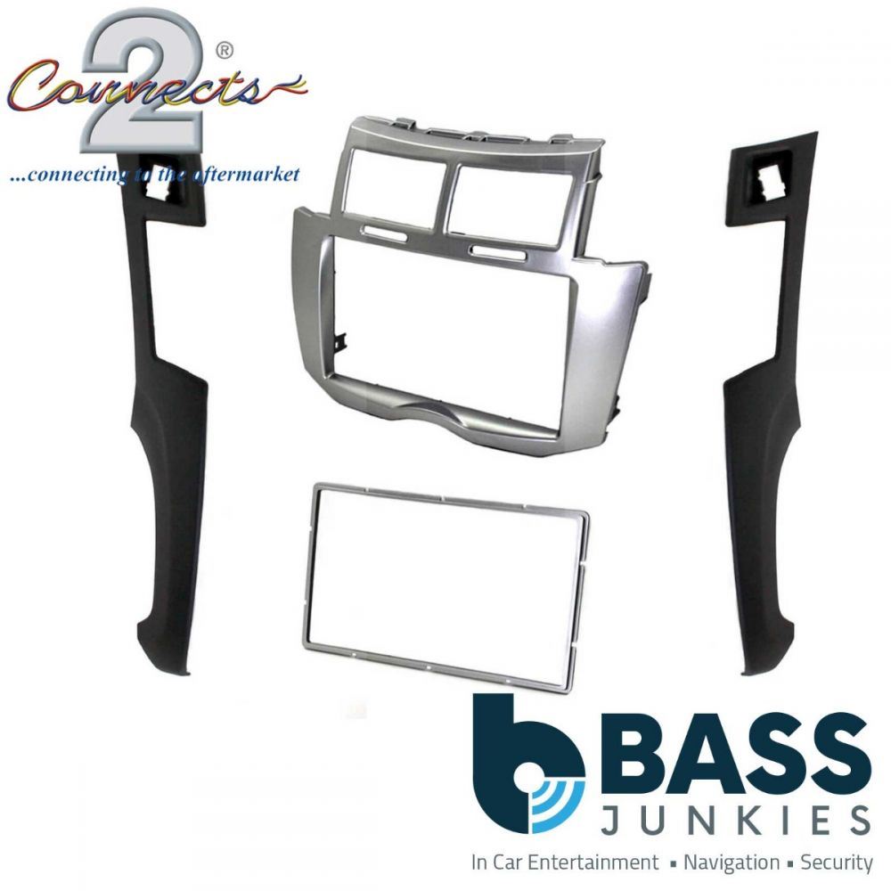 Connects2 CT24TY22 - Toyota Yaris 2007 - 2011 Double Din Fascia Panel