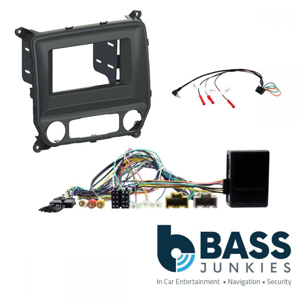 Connects2 CTKCV17 Chevrolet Silverado 2013 Onwards Car Stereo Double Din Fascia Fitting Kit