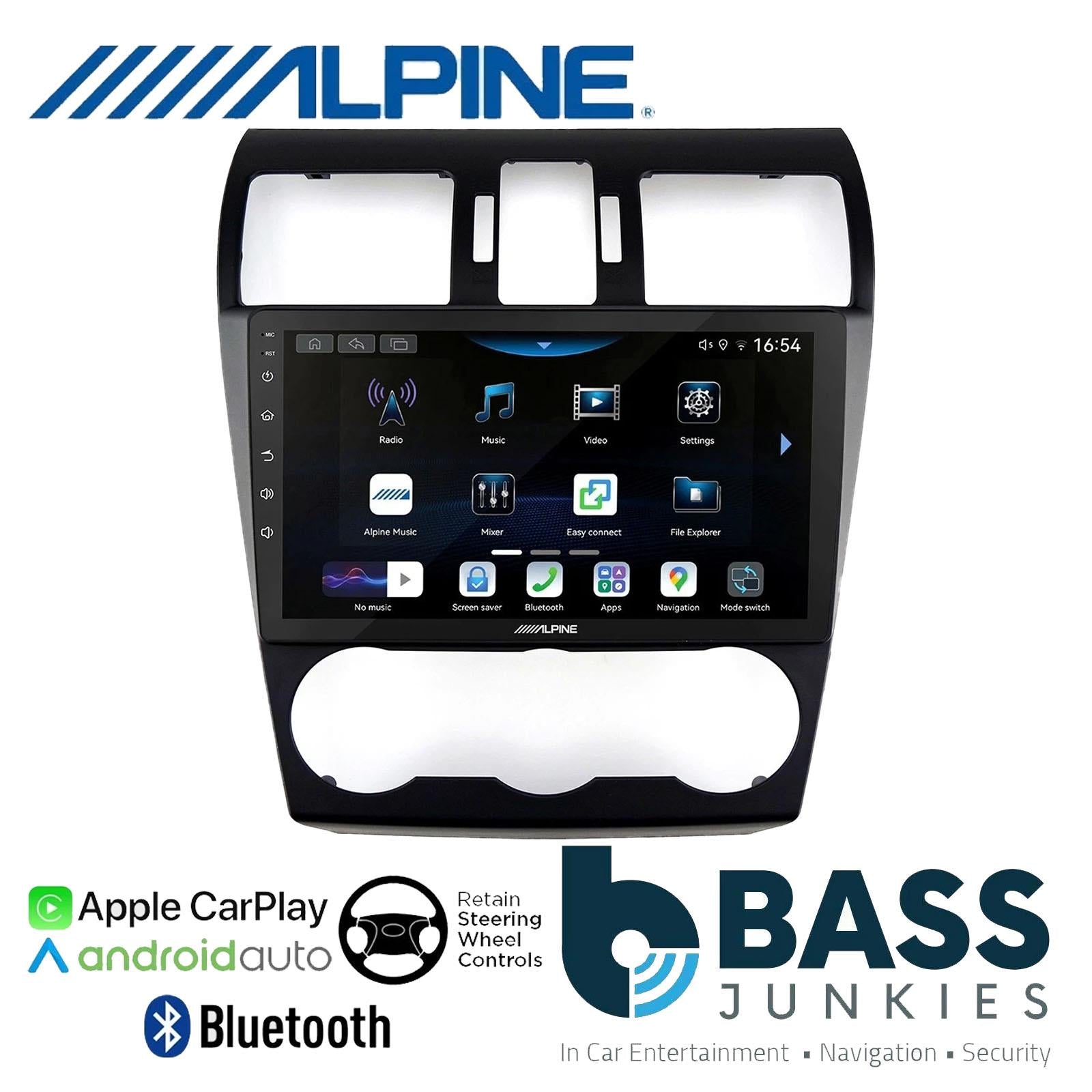 Alpine 9" CarPlay Android Car Stereo Kit For Subaru Forester Impreza WRX 11 On