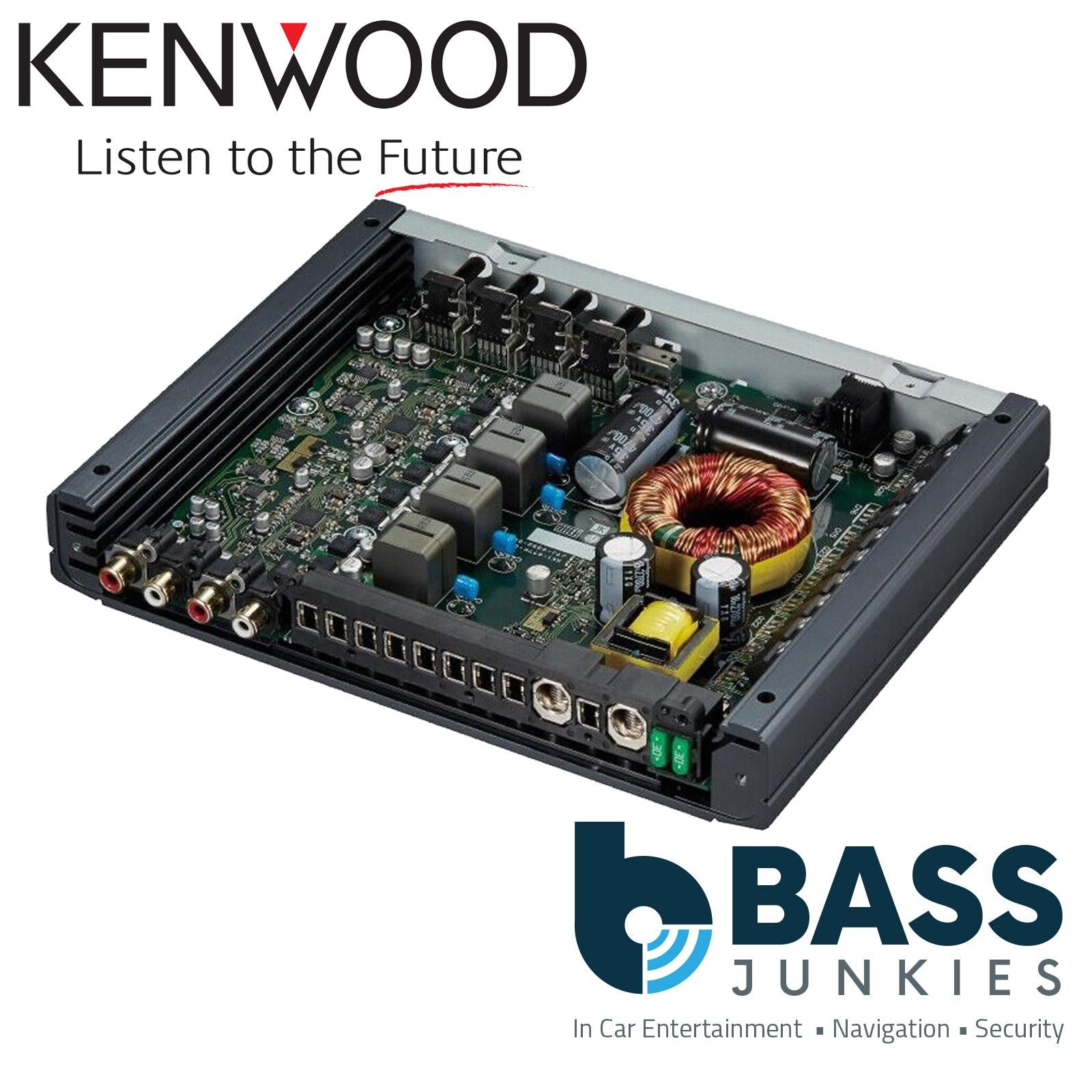 KENWOOD X502-1 - 1500 WATTS X-SERIES CLASS D MONO CHANNEL POWER AMPLIFIER