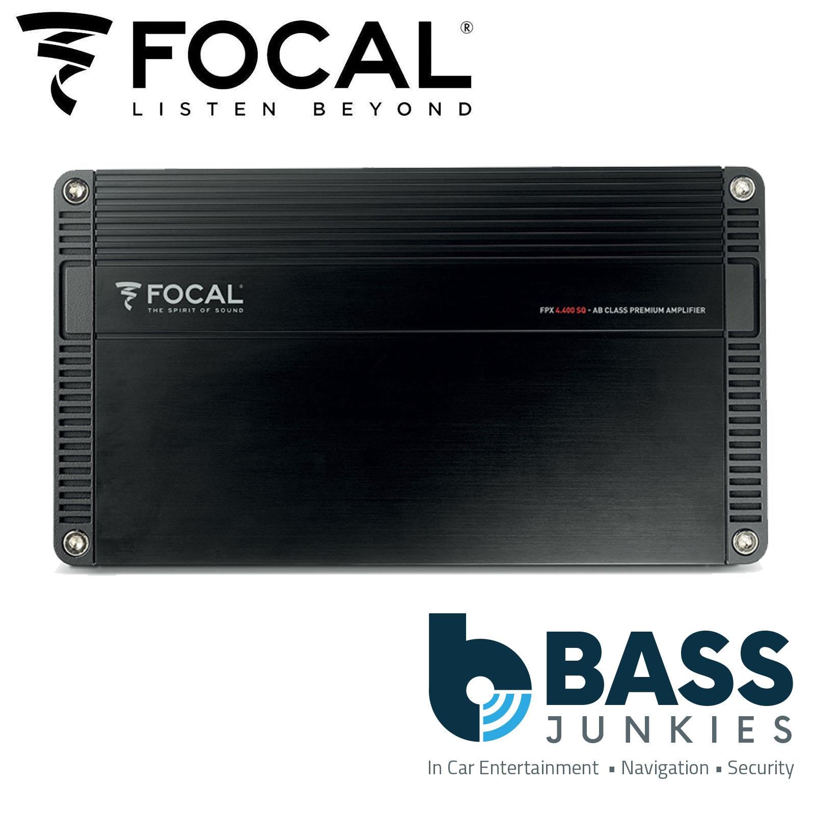 Focal FPX 4.400 SQ 4/3/2 Channels Mode 70 Watts RMS 4 Ohm Class ABD Ca