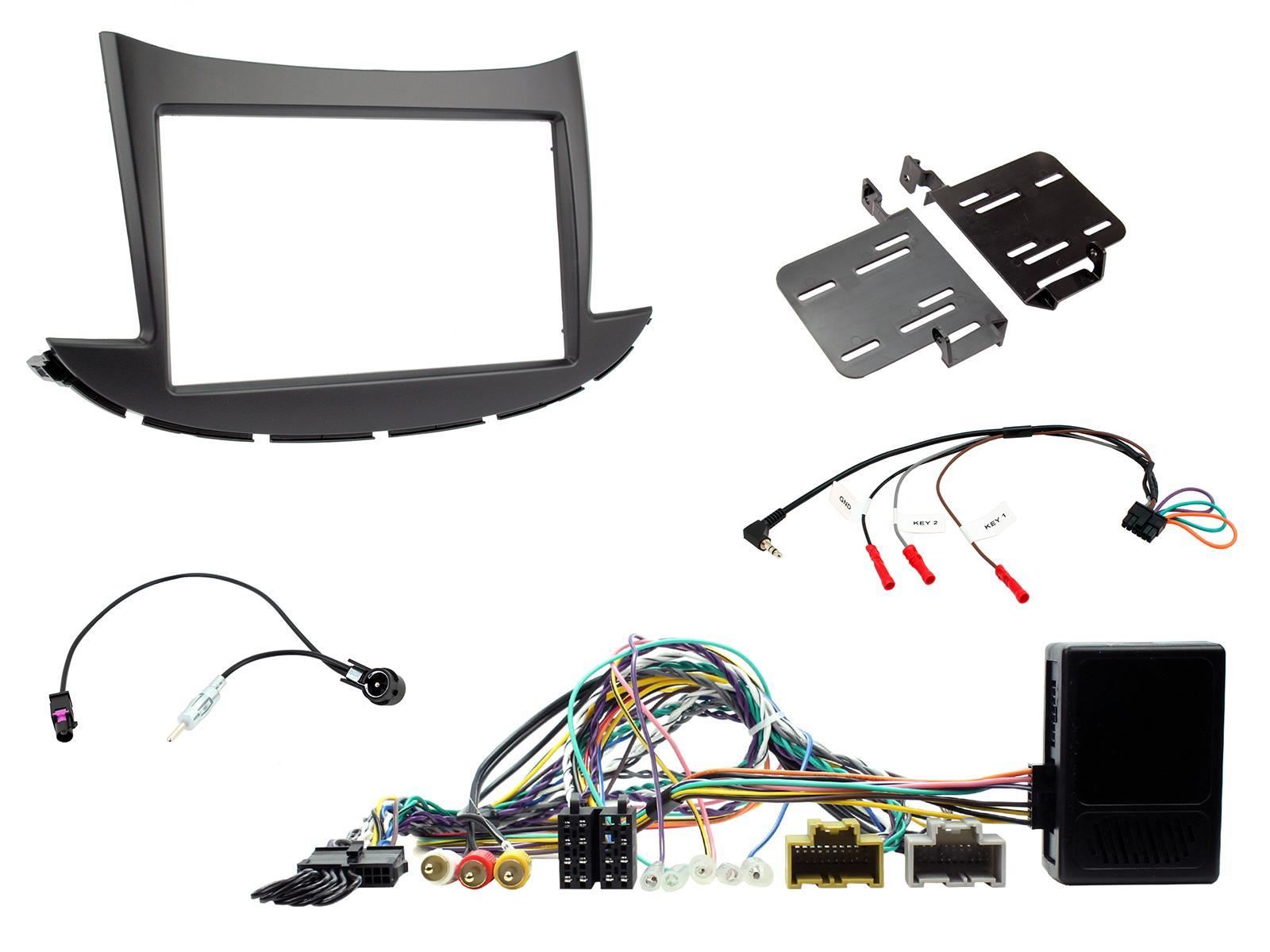 Connects2 CTKCV14 Chevrolet Trax 2017 Onwards Car Stereo Double Din Fascia Fitting Kit