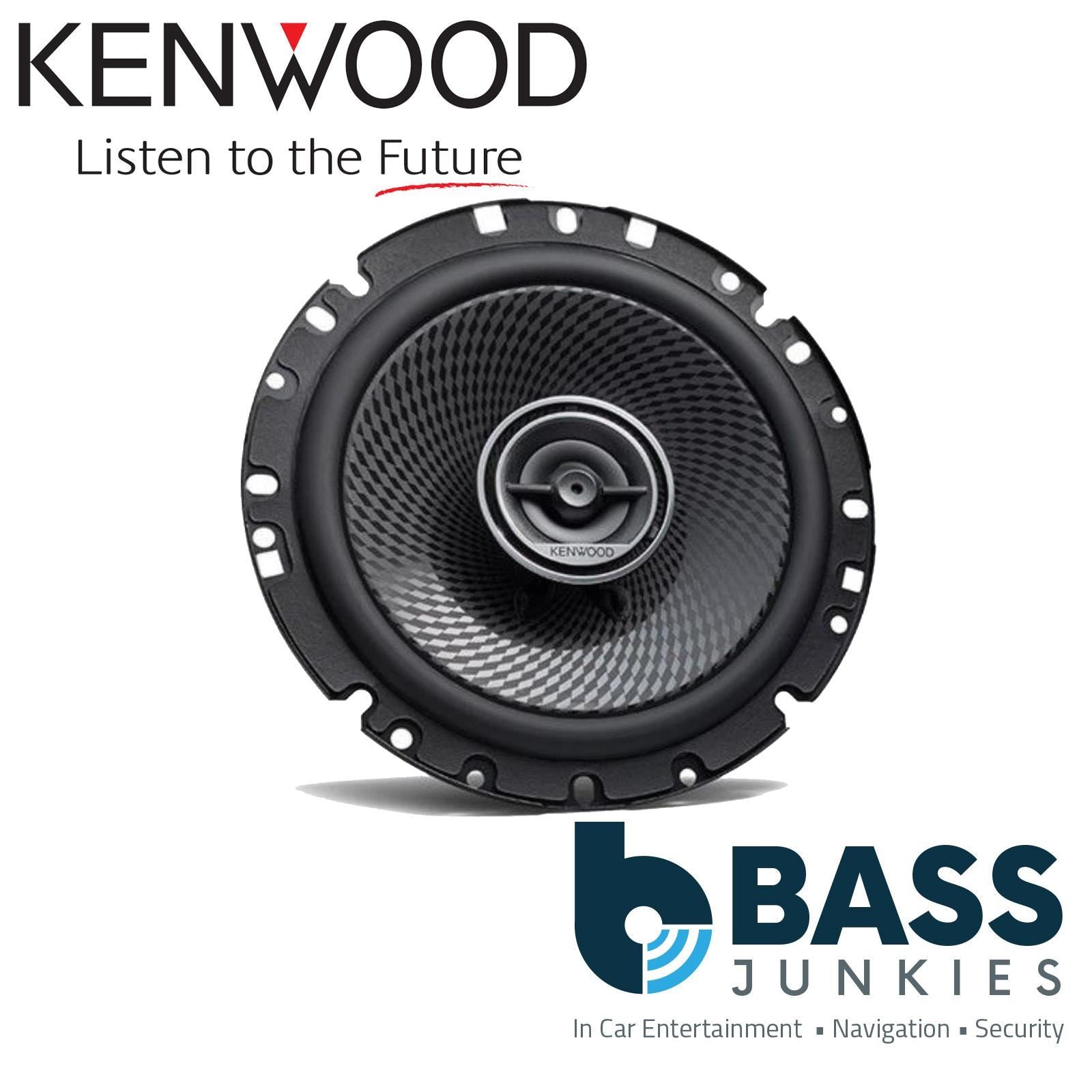 KENWOOD 330 Watts 2 Way Front Door Car Speakers fit VW Passat B6 06-14