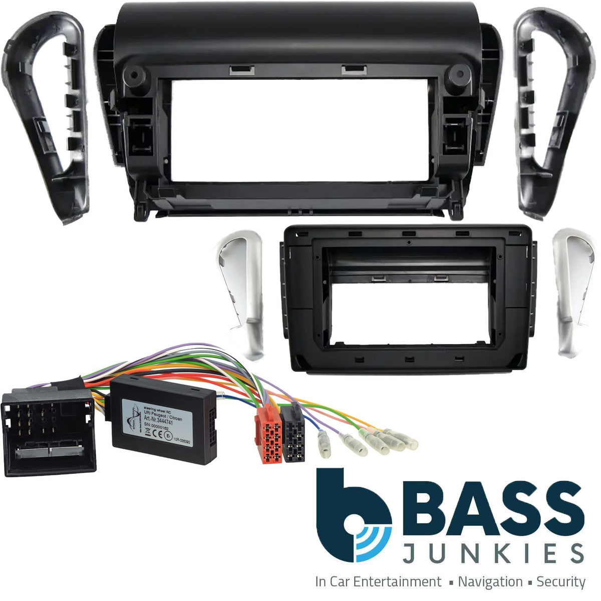 Pioneer 9" CarPlay Android Car Stereo Fitting Kit For Peugeot 2008 2014 Onwards
