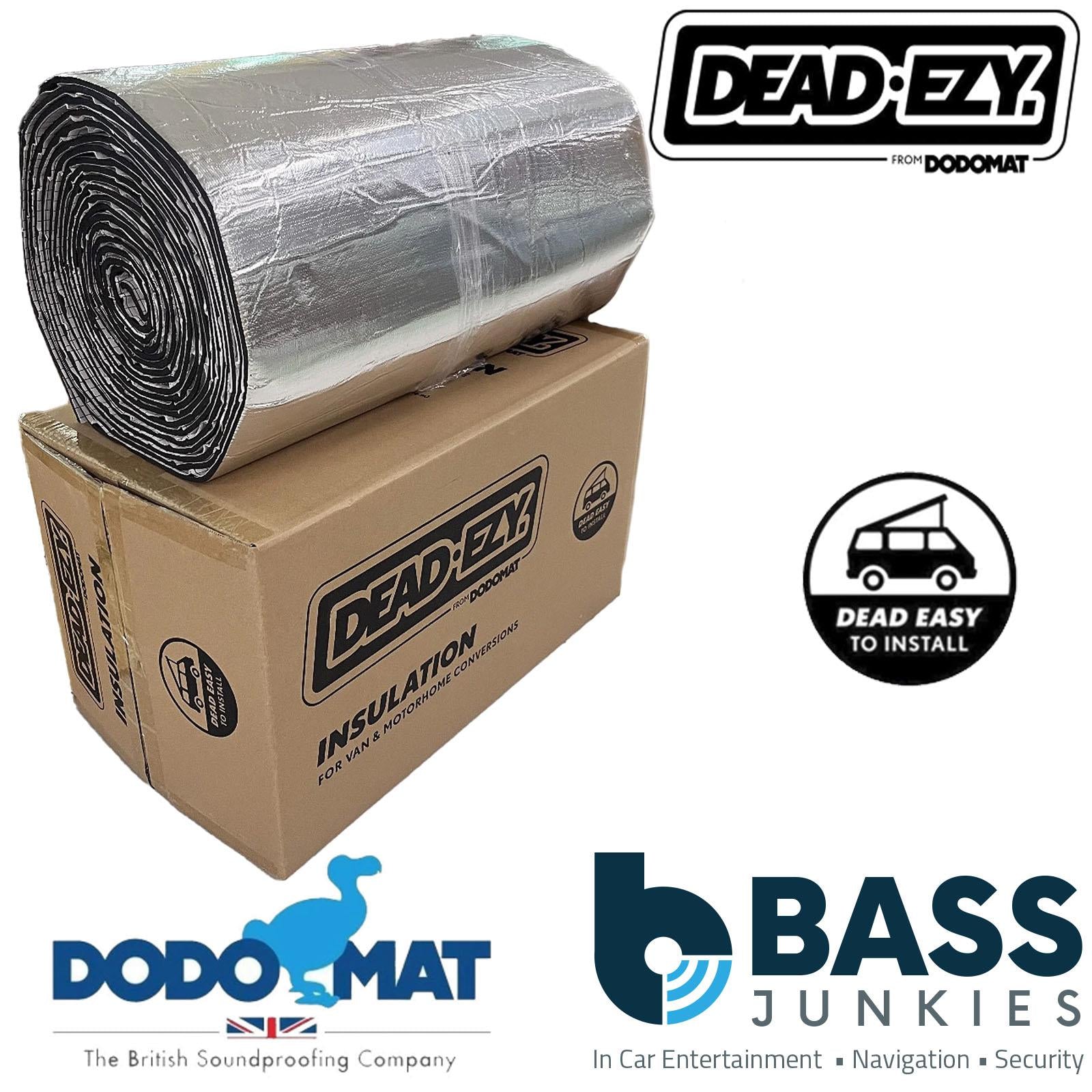 Dodo DOD-EZ-INSULATE-10M - DEAD-EZY Van Side Roof & Floor Insulation 10m Roll