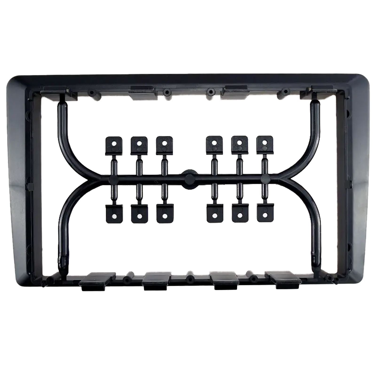 For Volkswagen Passat B5 B6 Black 04-2010 Fascia Panel For 9" Android Car Radio