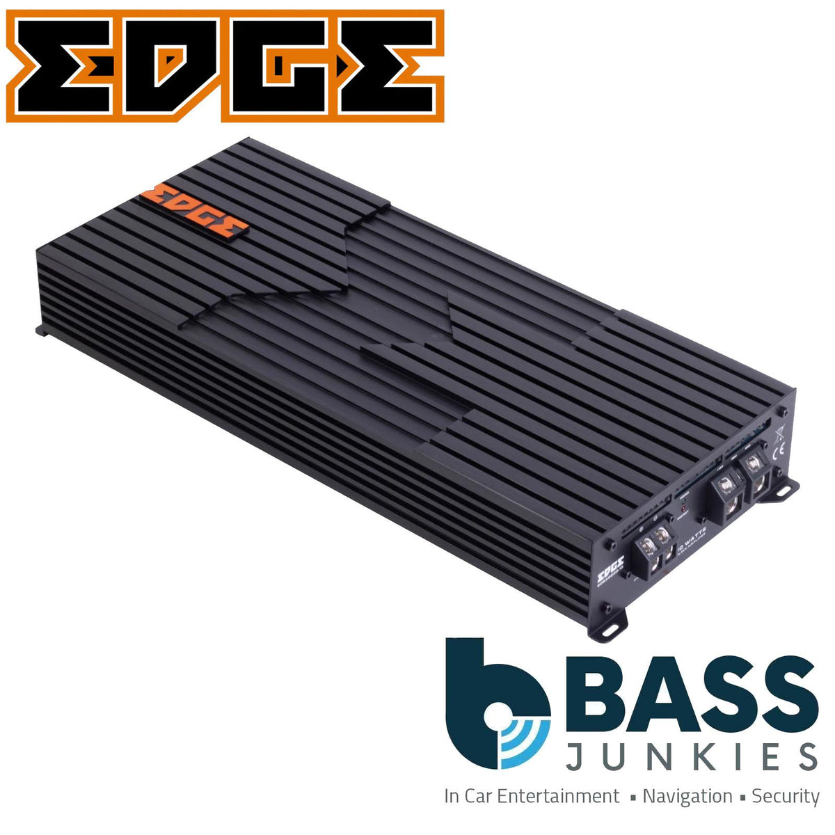 EDGE EDBX2200.1D-E4 - 4400 Watts 180Hz Mono Car Audio Bass Amplifier