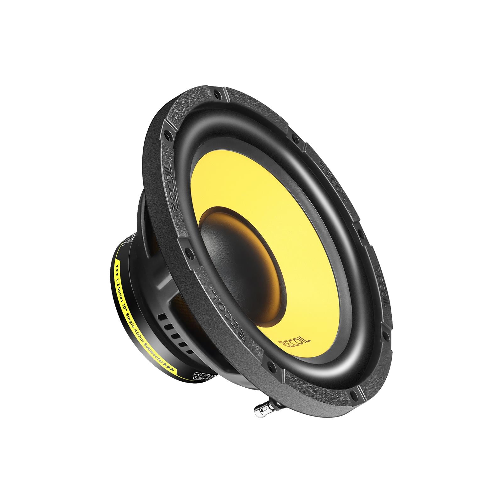 Recoil LW12S4 - 300 Watts 12" 30cm Single Voice Coil 4-Ohm Car Sub Subwoofer