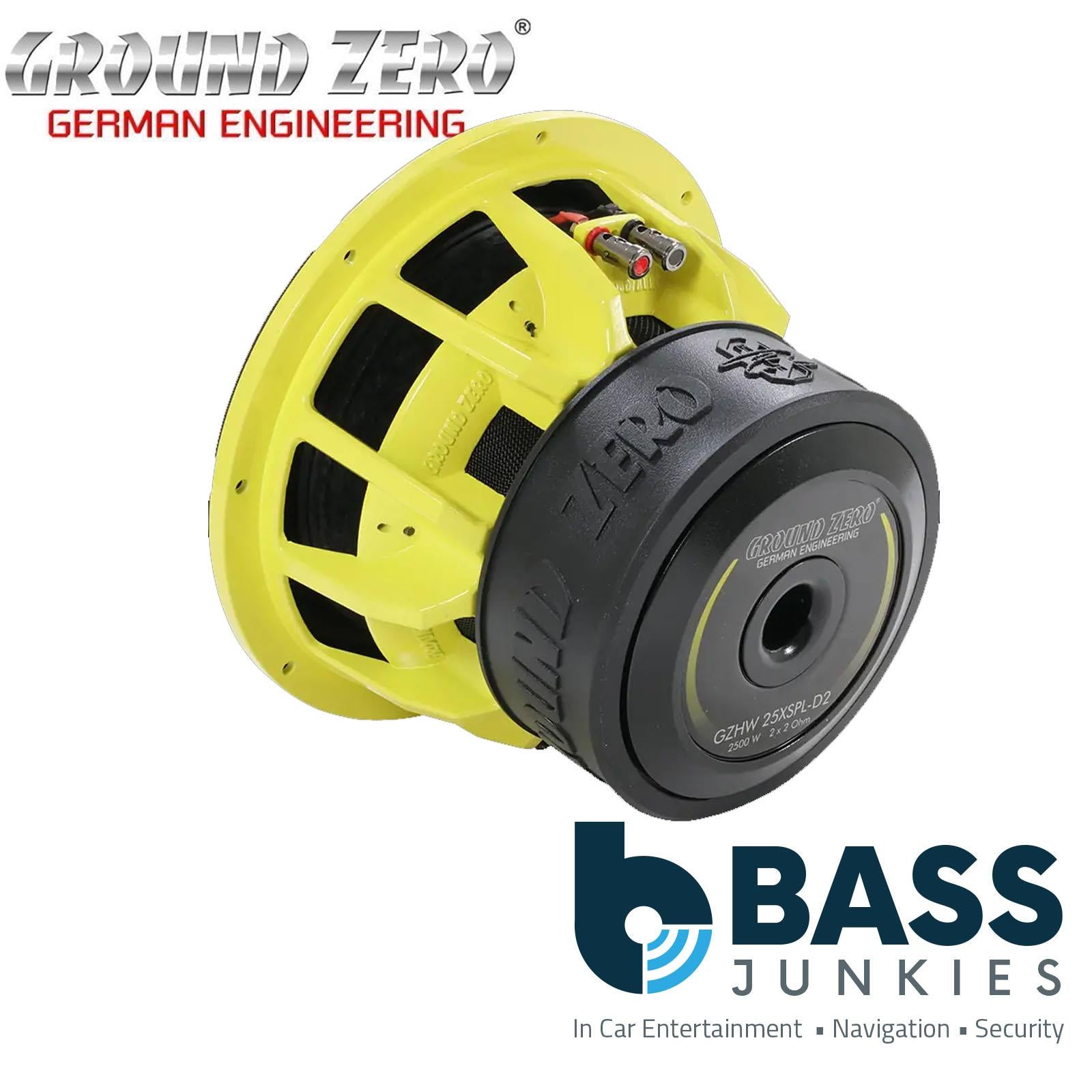 25 cm / 10? high quality SPL subwoofer - 2500 W SPL