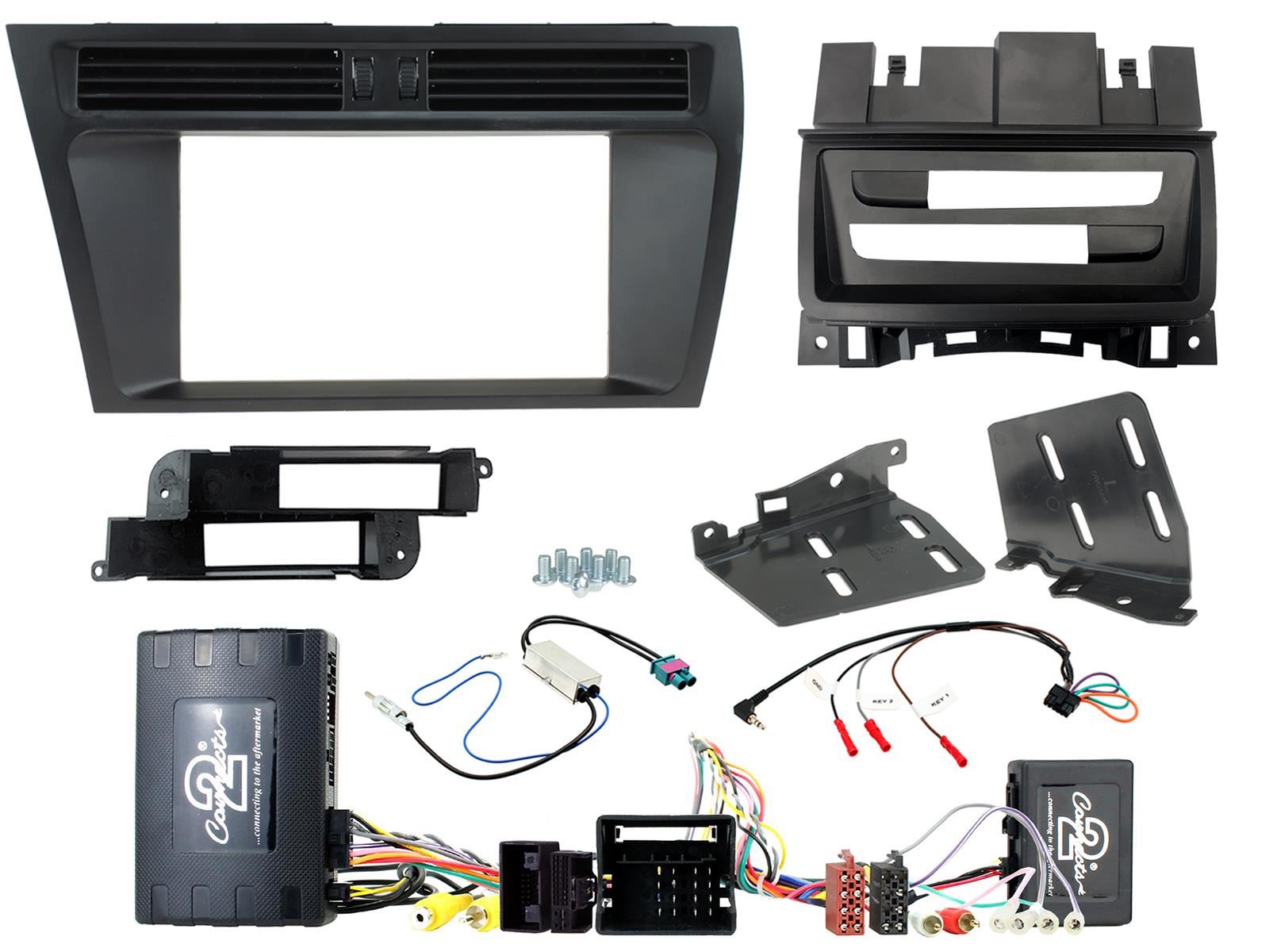 Connects2 Double Din Stereo fitting kit for LHD (left had drive) Audi A4 2008-2016 | A5 2008-2016 Vehicle Specific Stereo Screen Steering Controls Fitting Kit