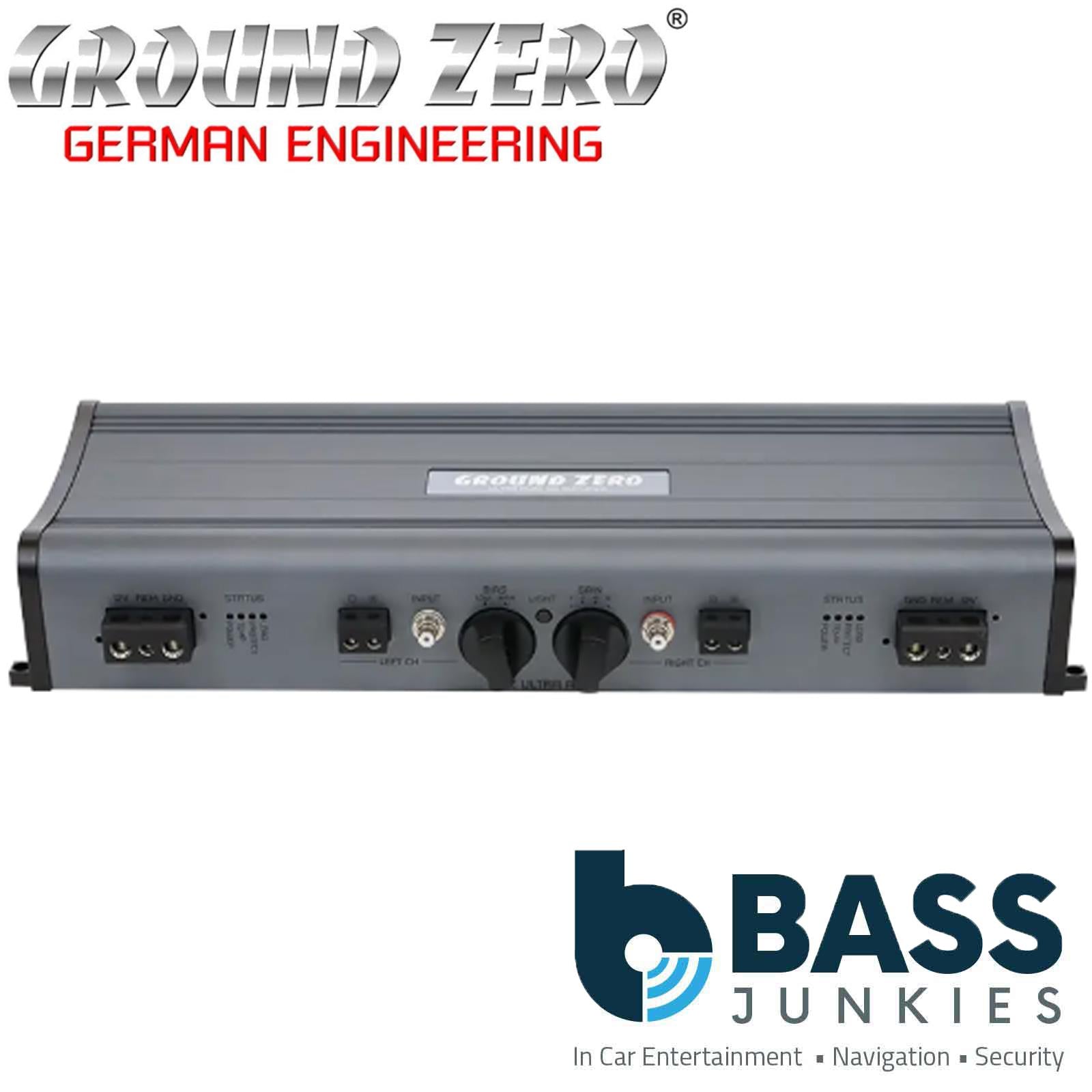 GROUND ZERO GZ ULTRA A-2 Ultra-high-end analogue 2-channel amplifier