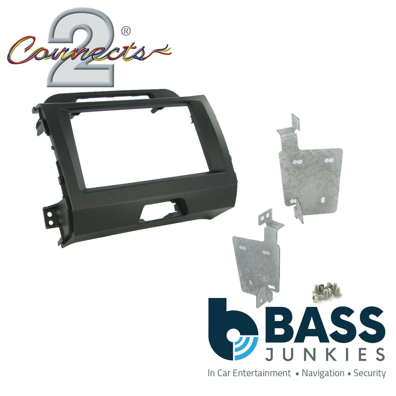 Connects2 CT23KI38 Kia Sportage 2011 Onwards Car Stereo Double Din Fascia Panel