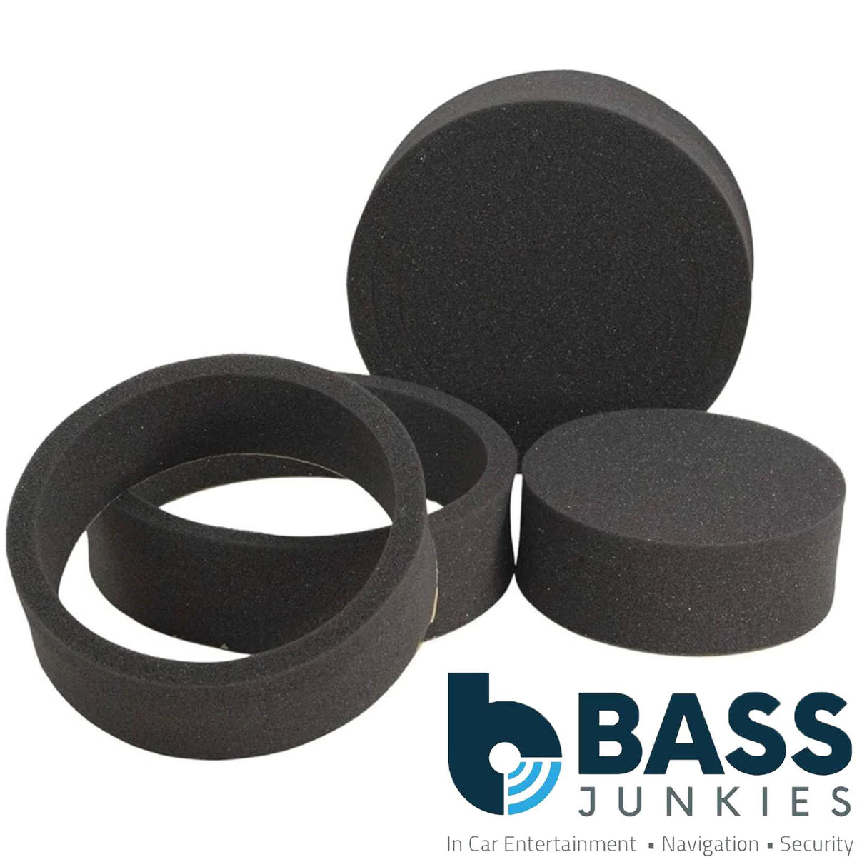 SonoSilent SS-FR6 - 6.5" Sound-Dampening Foam Rings For Car Door 6.5" Speakers