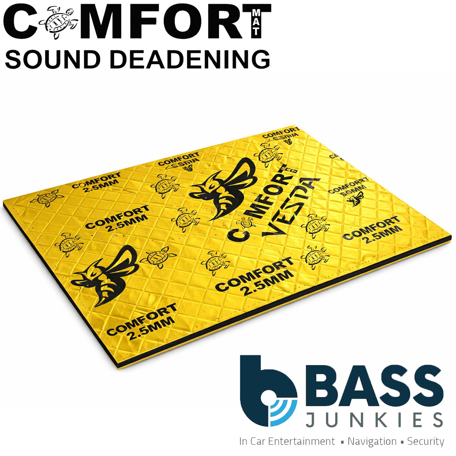 Comfort Vespa - 10 Sheets 2.5mm 500x700mm Sound Deadening Mat Kit