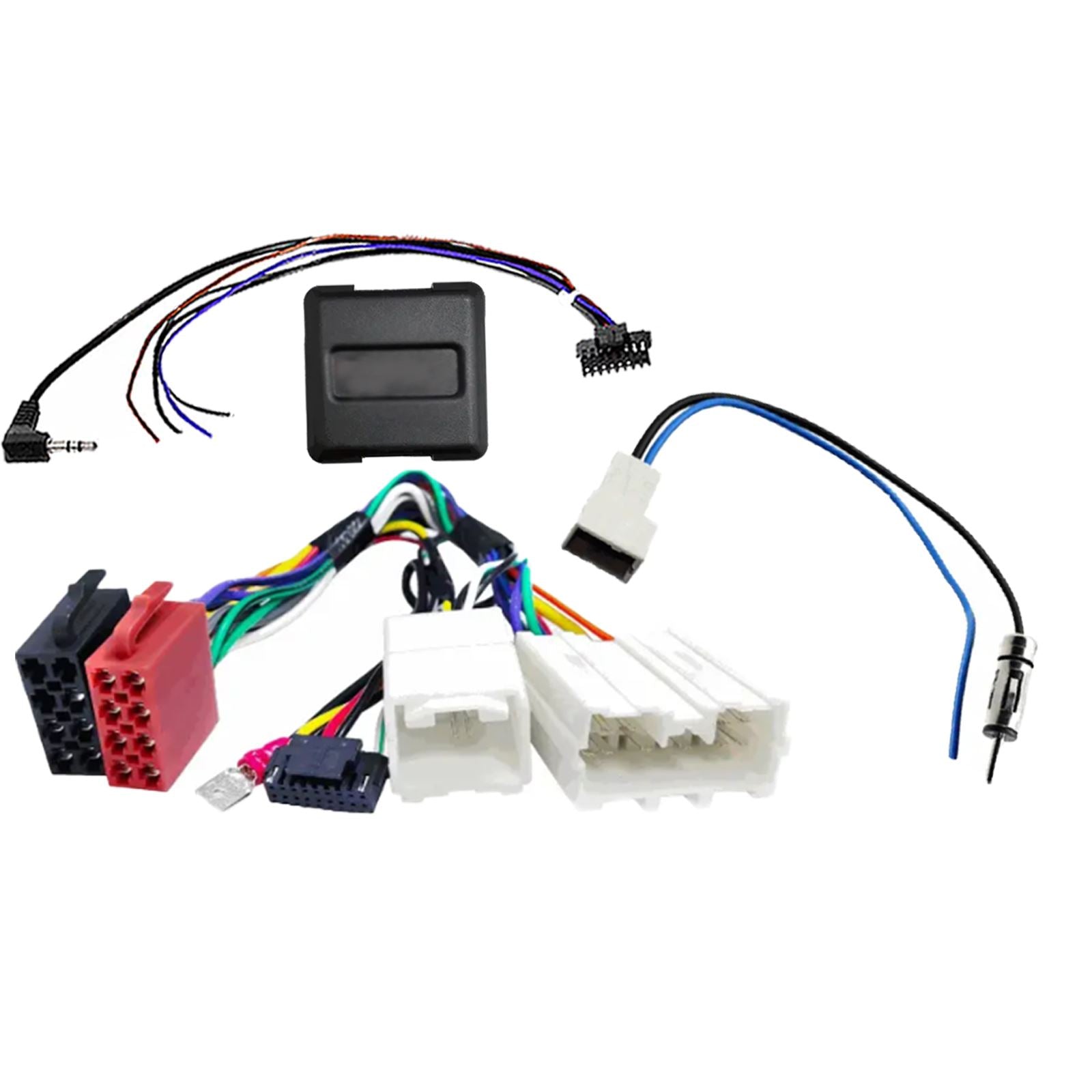 For Mitsubishi ASX Black 2013-18 Fascia Panel Interface for 9" Android Car Radio