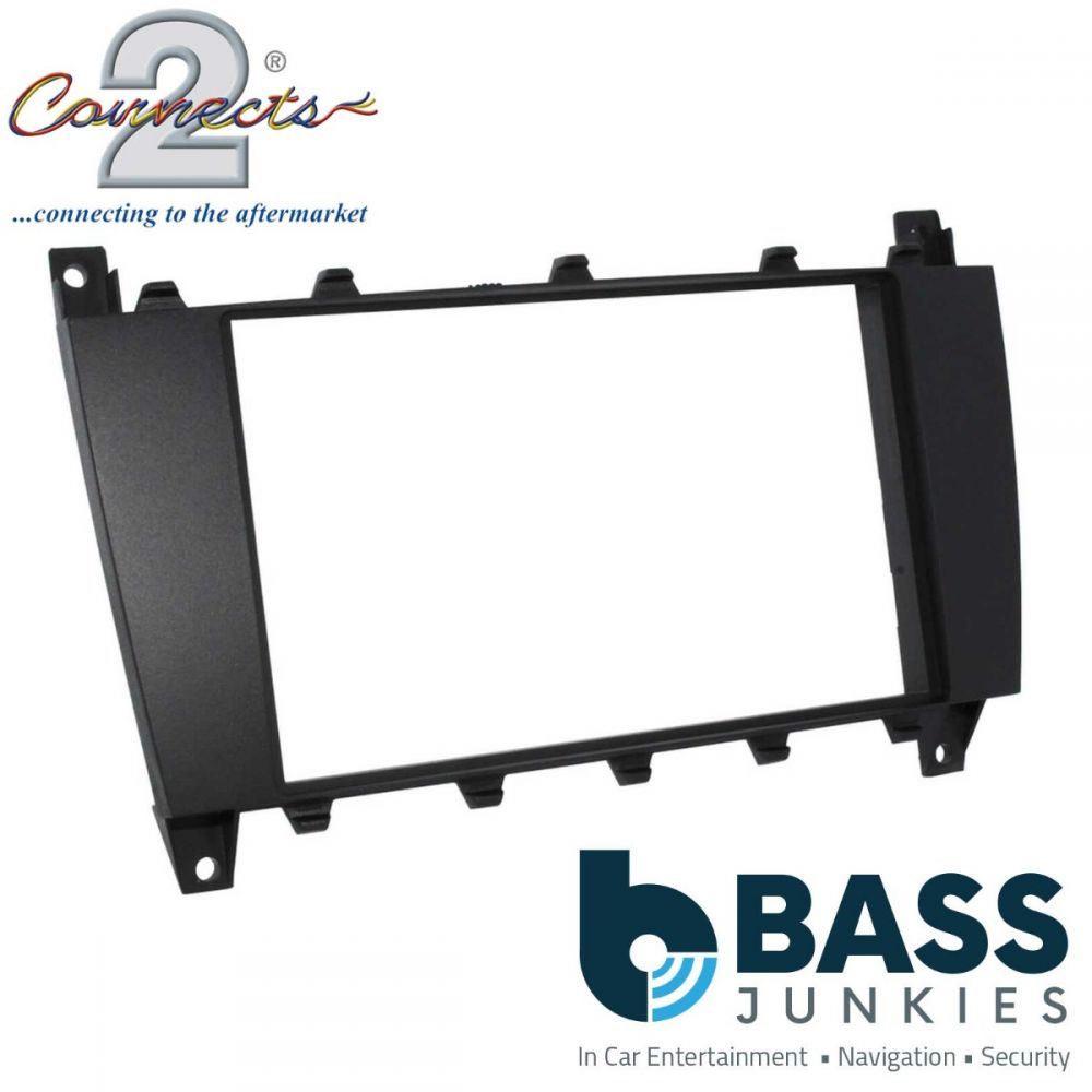 Connects2 CT24MB12 - Mercedes C-Class 2004- 2007 Double Din Fascia Panel