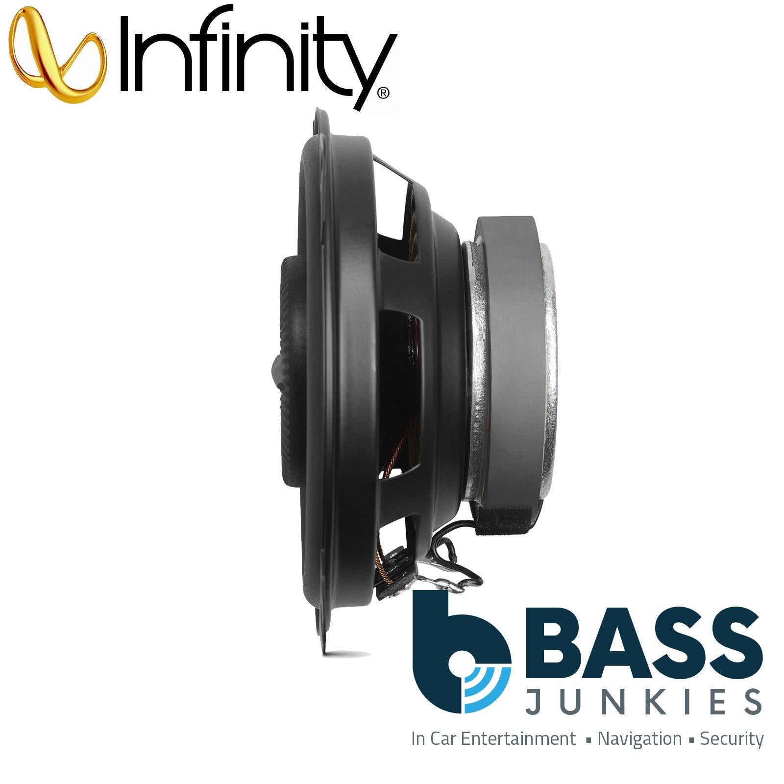 Infinity By Harman - Alpha 403F 320 Watts 4-inch 10cm 2-way Car Dash Speakers