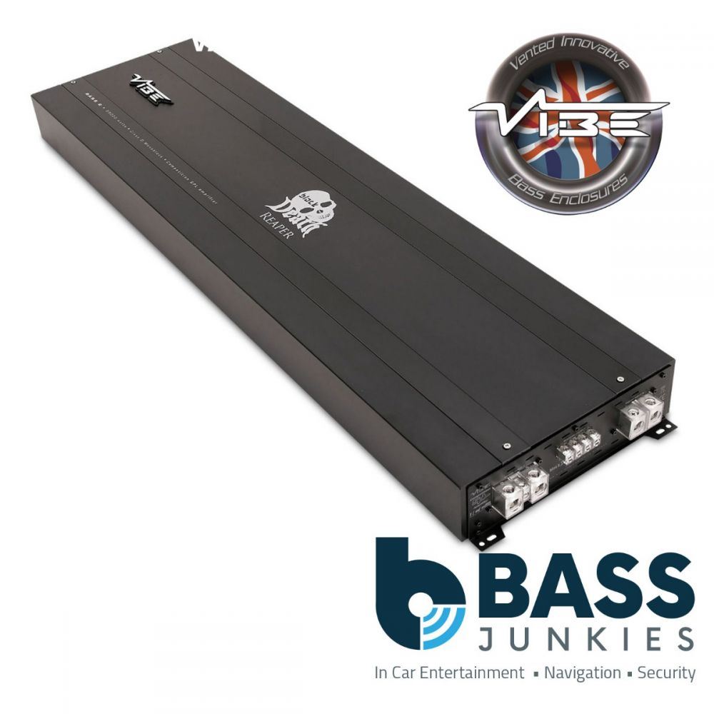 Vibe BLACKDEATH BASS 2 Reaper Monoblock Class D 14,500 Watts In Car Amp Amplifer
