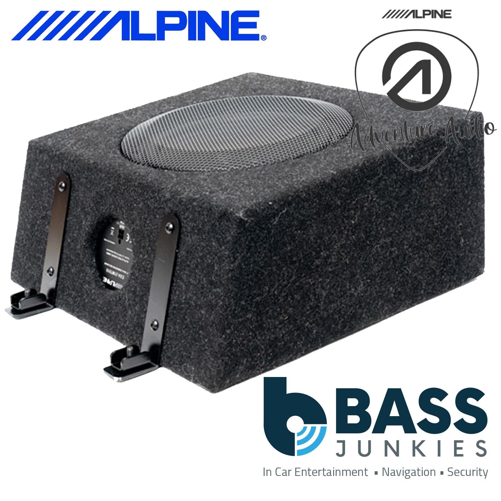Alpine SPC-W84AT6-2 6-Channel DSP Amplifier Subwoofer Bass Box & Car Speaker Kit for VW Transporter T6