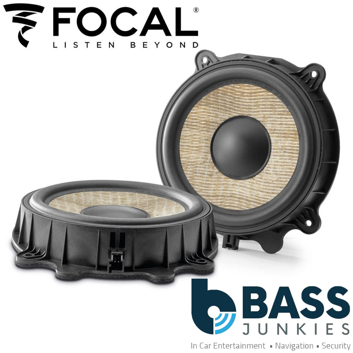 Focal 8" 300 Watts 4 Ohm 2-Woofer Upgrade Kit For Tesla Model Y 2020 Onwards